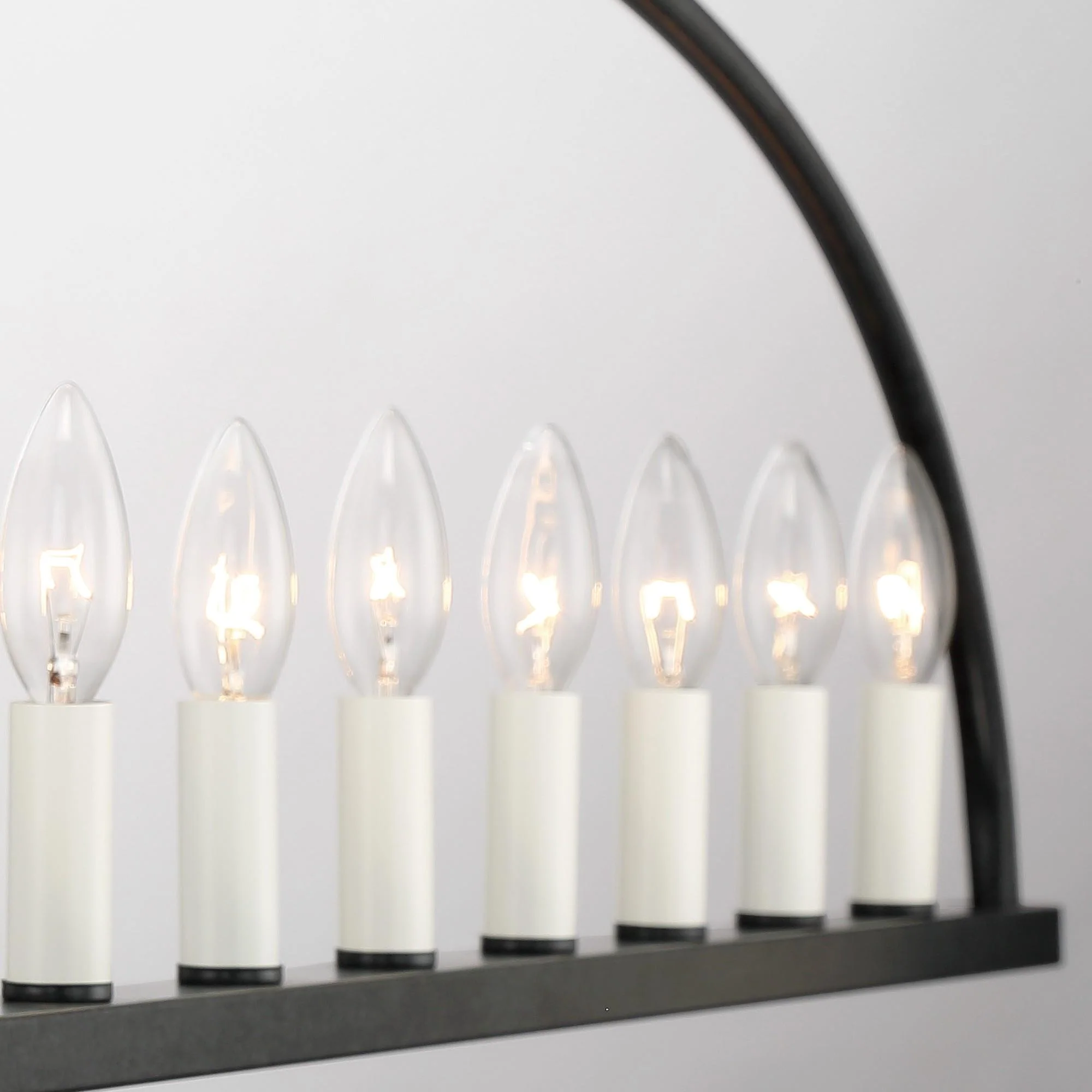 Crystorama Abbott 54'' Black Linear Chandelier - Image 7