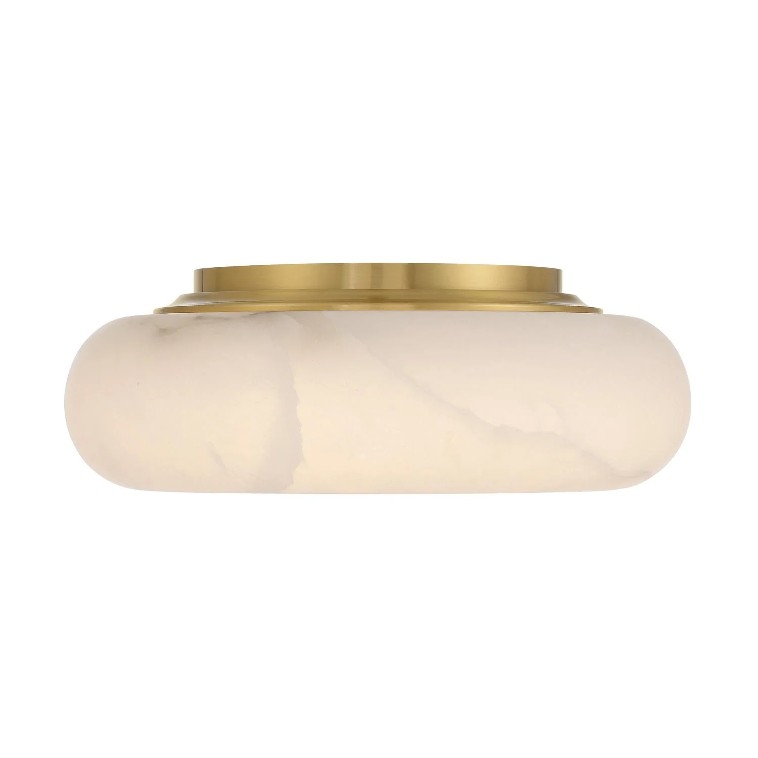 Crystorama Acme 16'' Integrated Led Aged Brass Flush Mount - Image 5