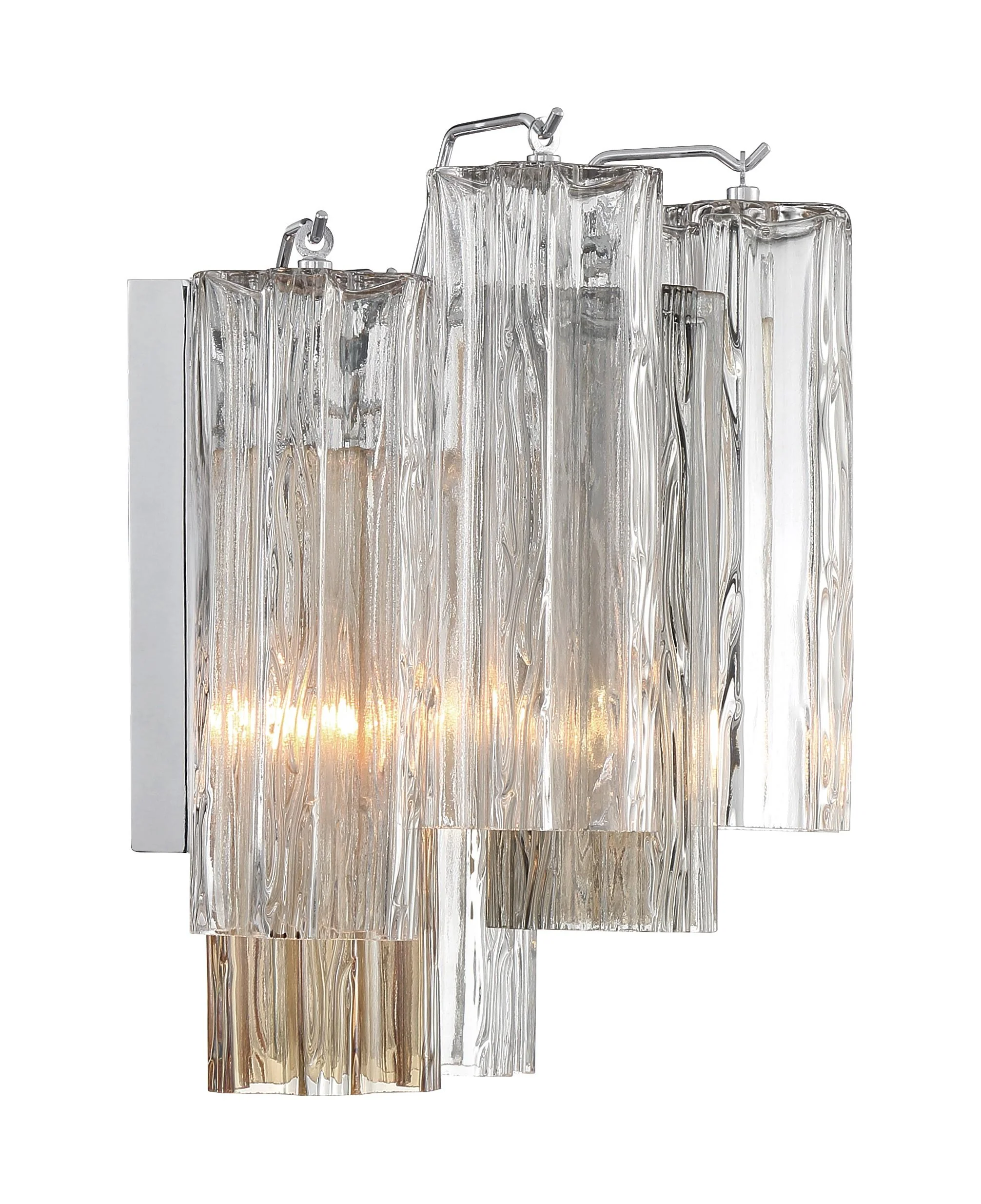 Crystorama Addis 14.5'' Polished Chrome Sconce - Image 4