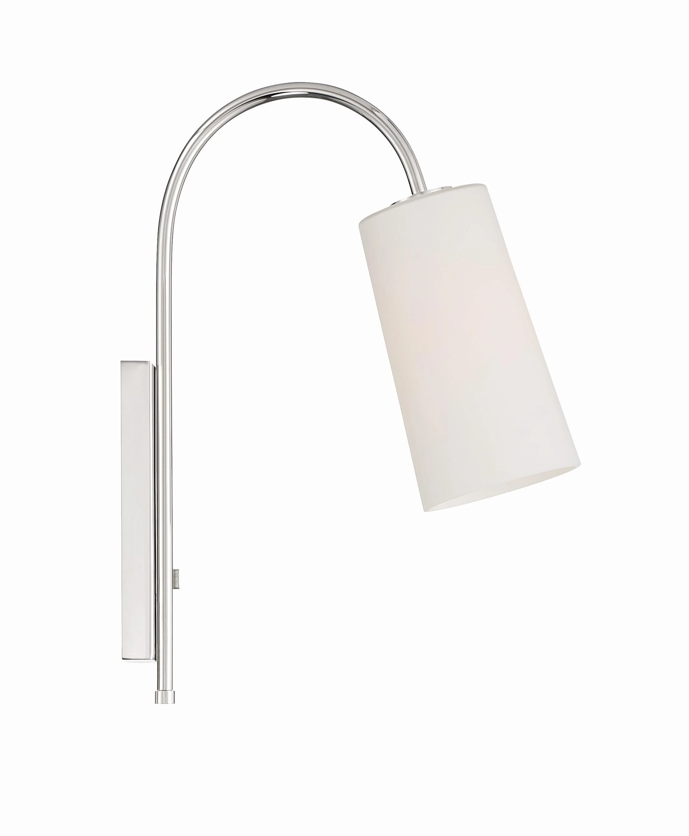 Crystorama Alexa 5'' Polished Nickel Task Sconce - Image 2