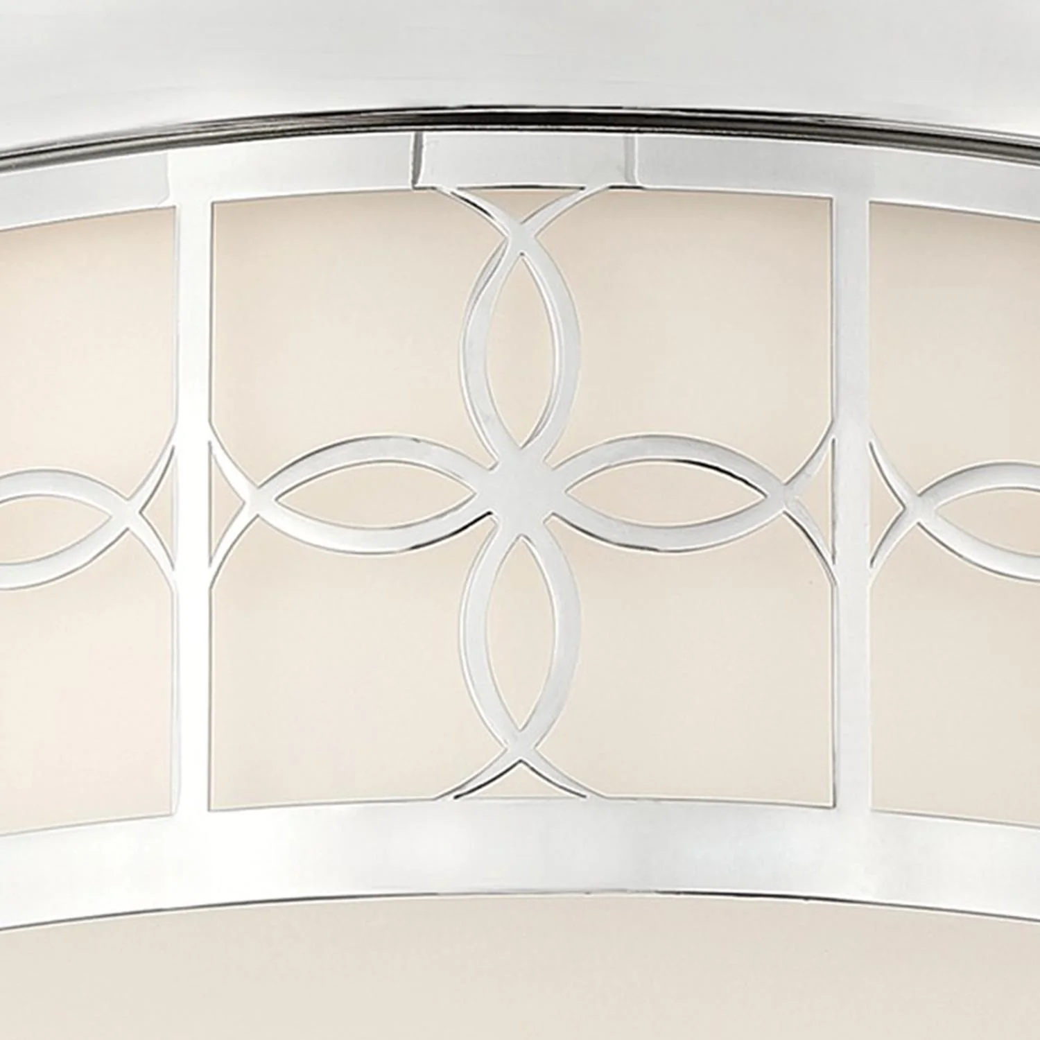 Crystorama Anniversary 13.5'' Polished Nickel Flush Mount - Image 3