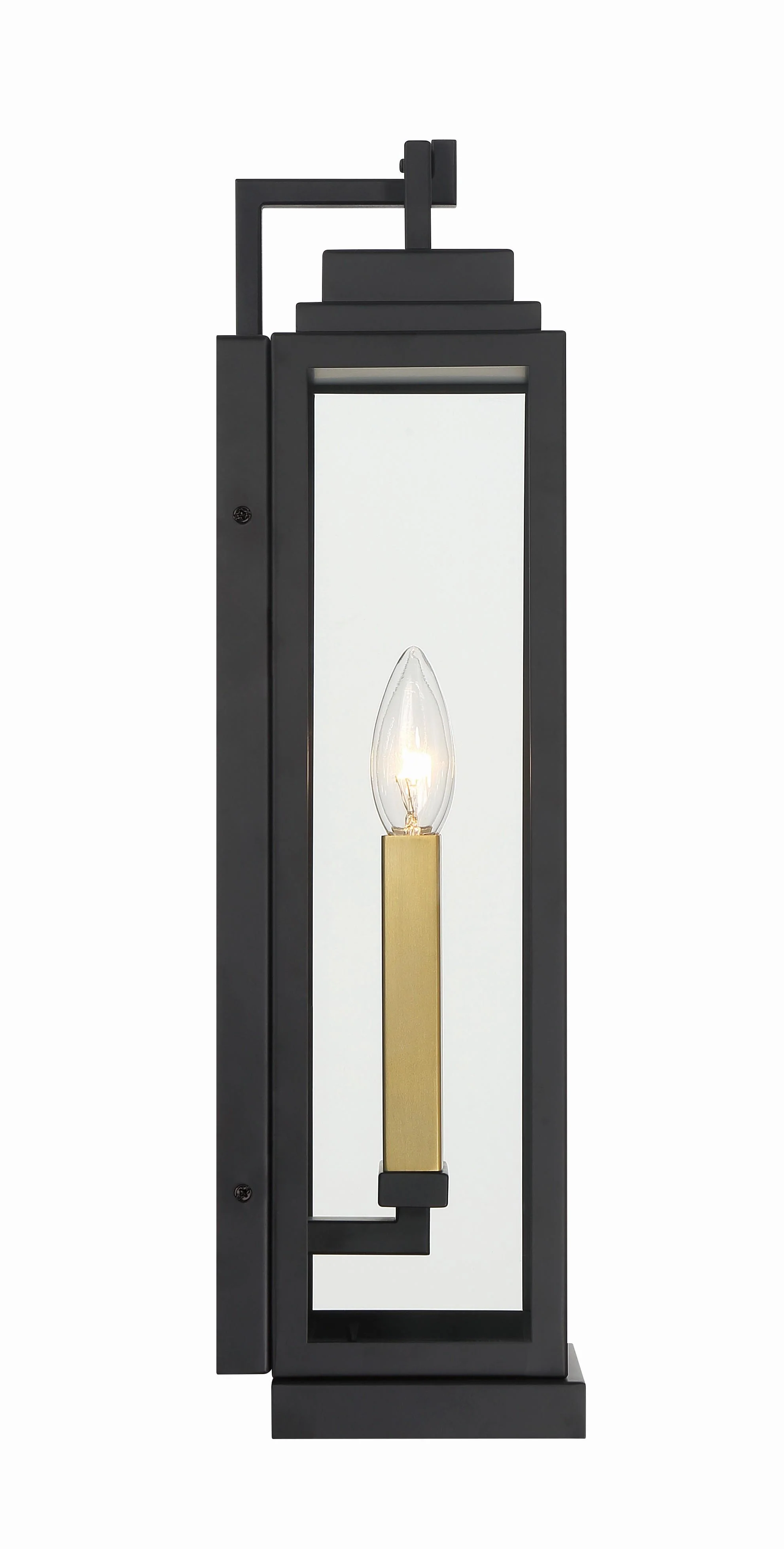 Crystorama Aspen 6.5'' Matte Black Outdoor Sconce - Image 2