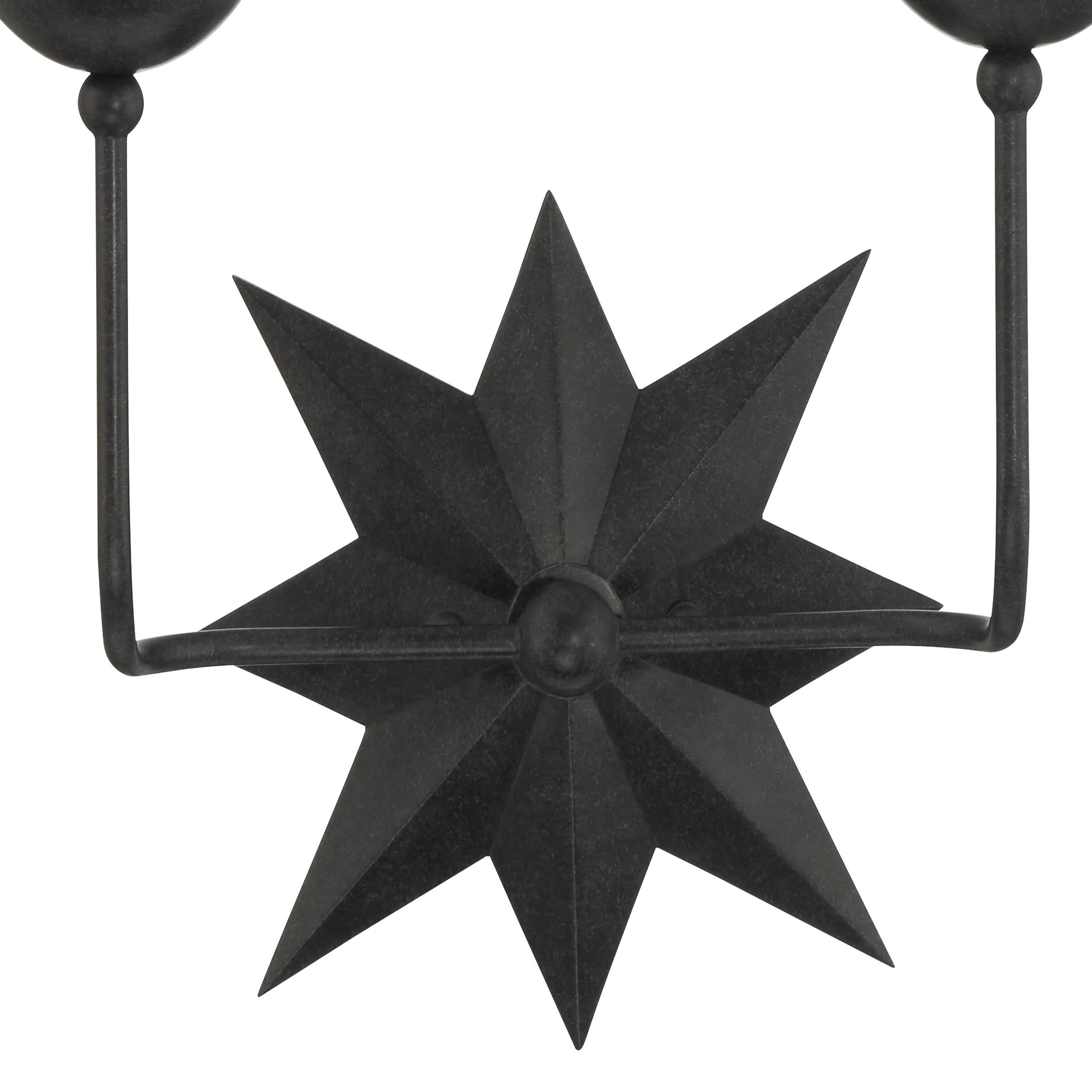 Crystorama Astro 13'' Black Sconce - Image 4
