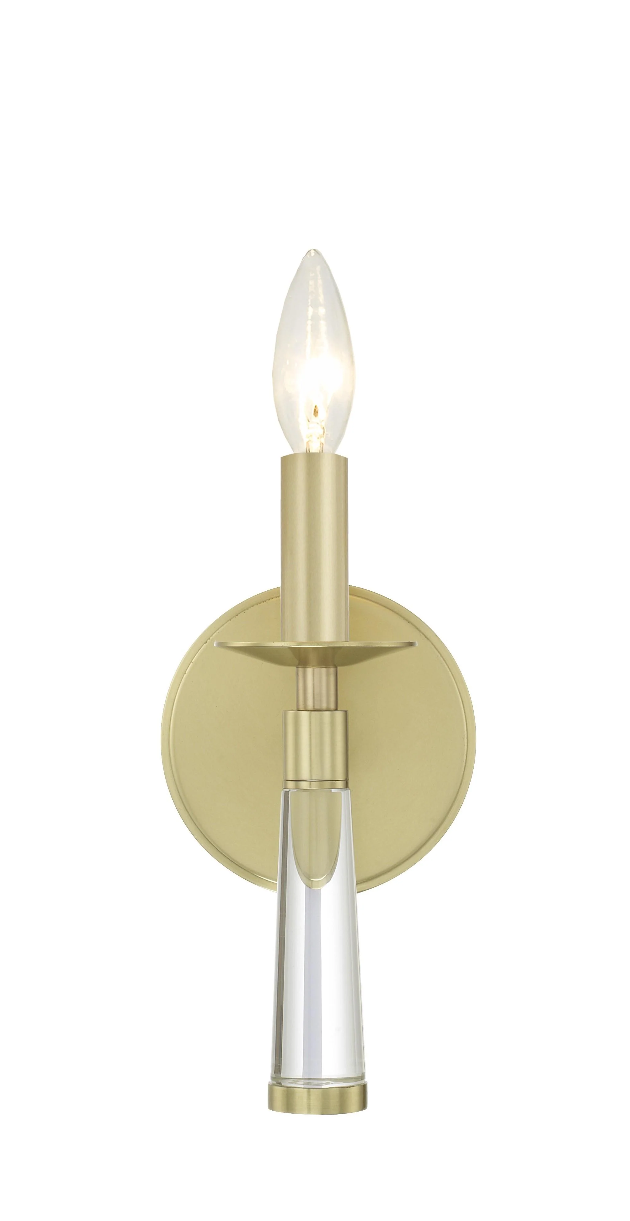 Crystorama Baxter 5'' Aged Brass Sconce - Image 3