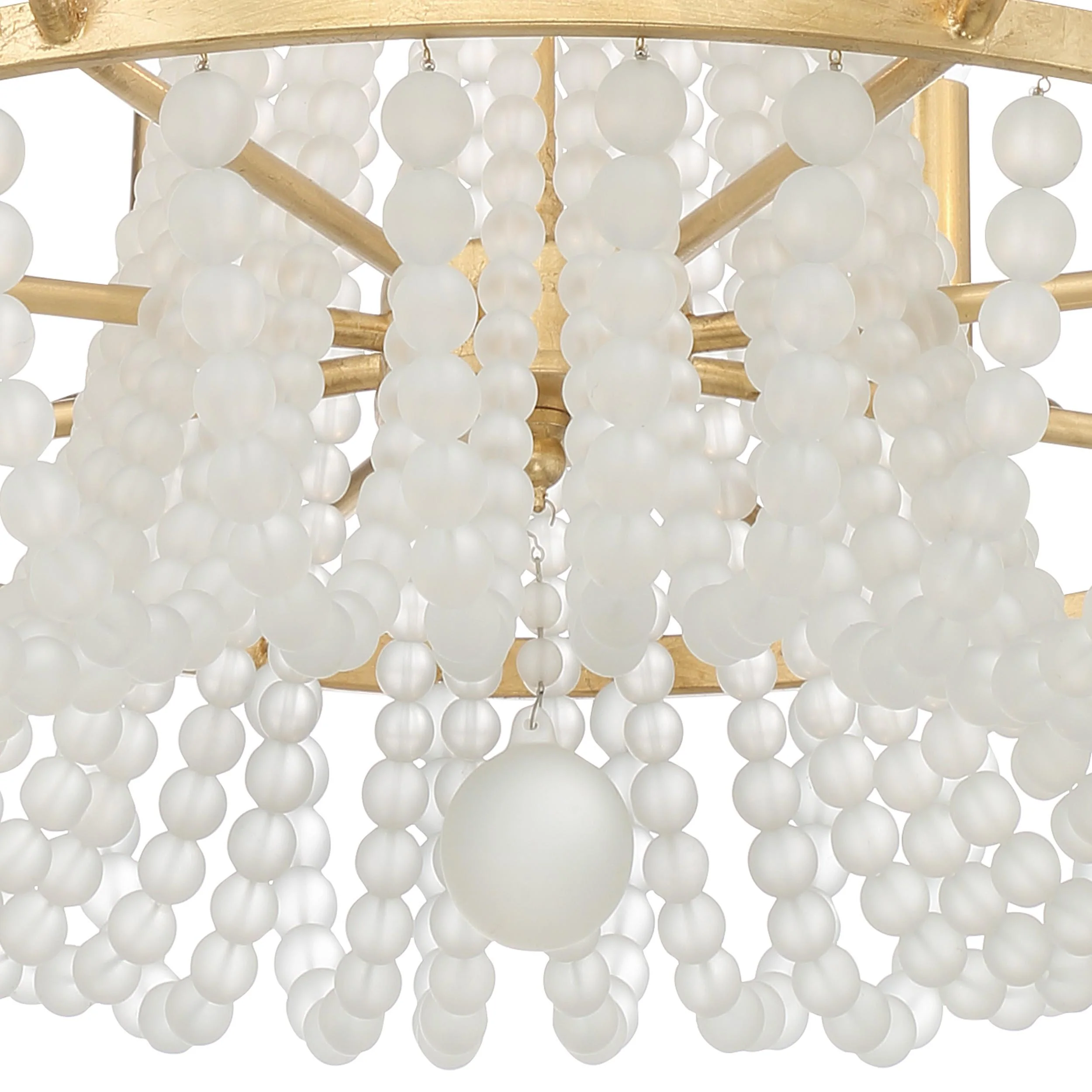Crystorama Bella 26'' Antique Gold Chandelier - Image 5