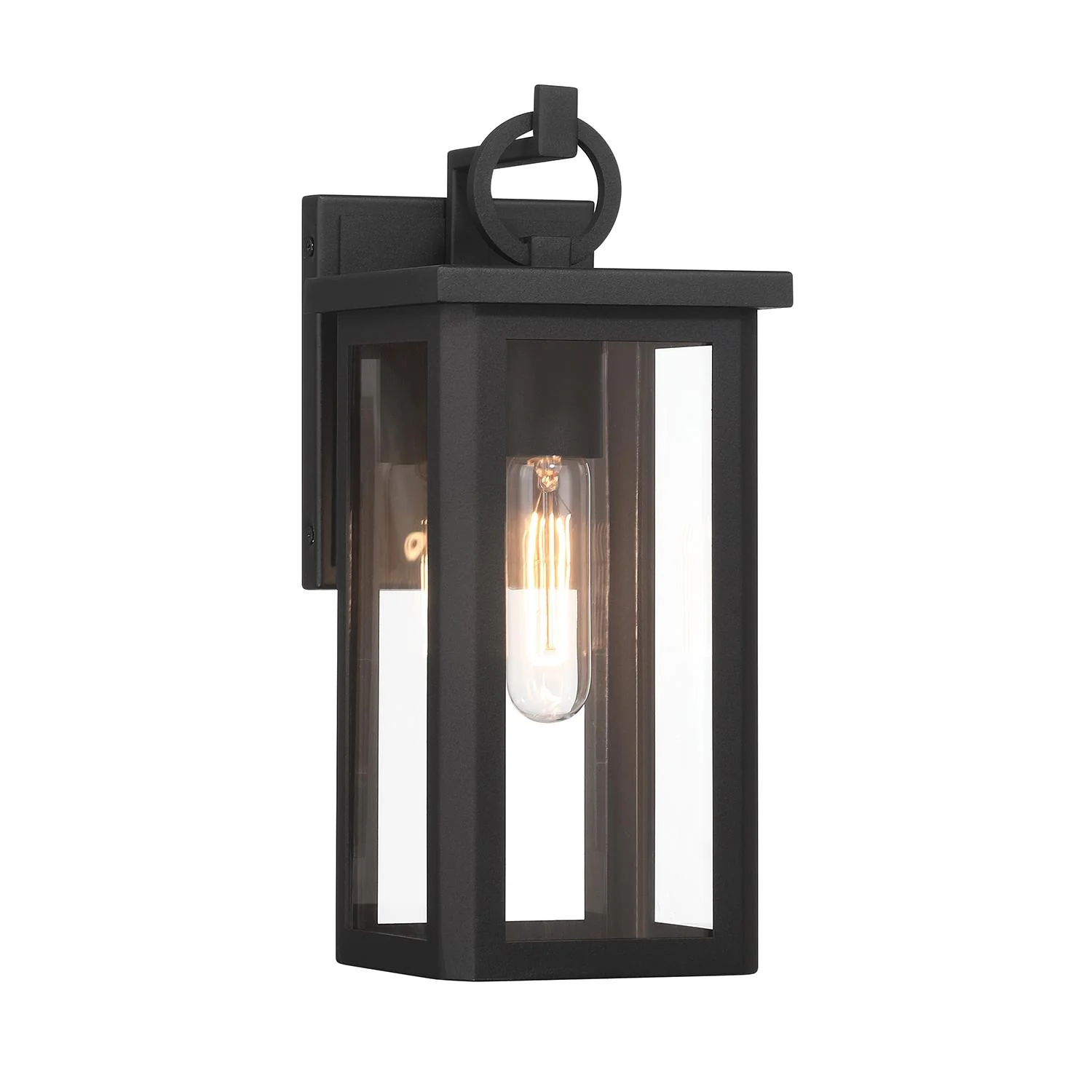 Crystorama Boadie 5.5'' Led Matte Black Outdoor Sconce