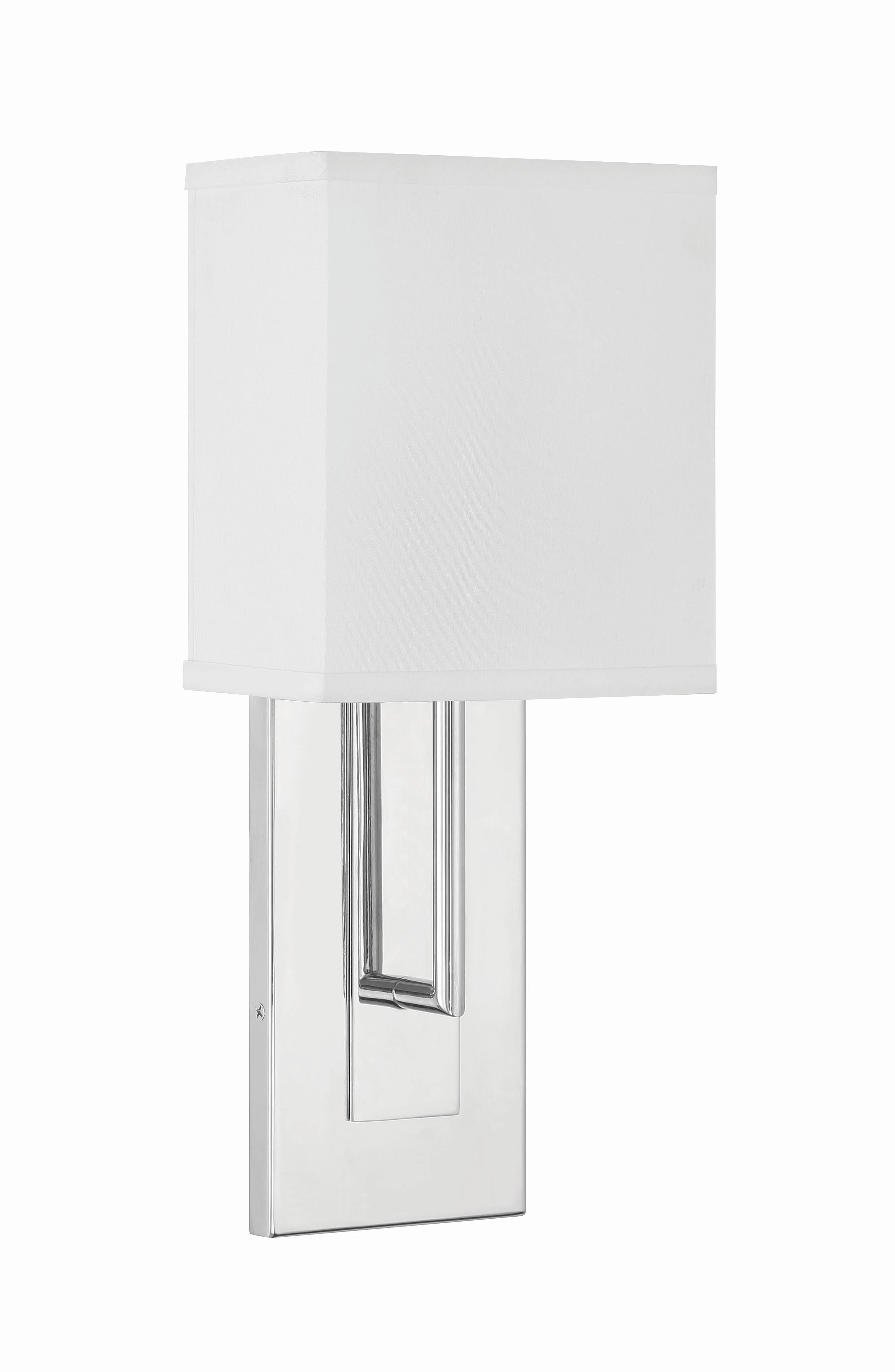 Crystorama Brent 6.5'' Polished Nickel Sconce - Image 2