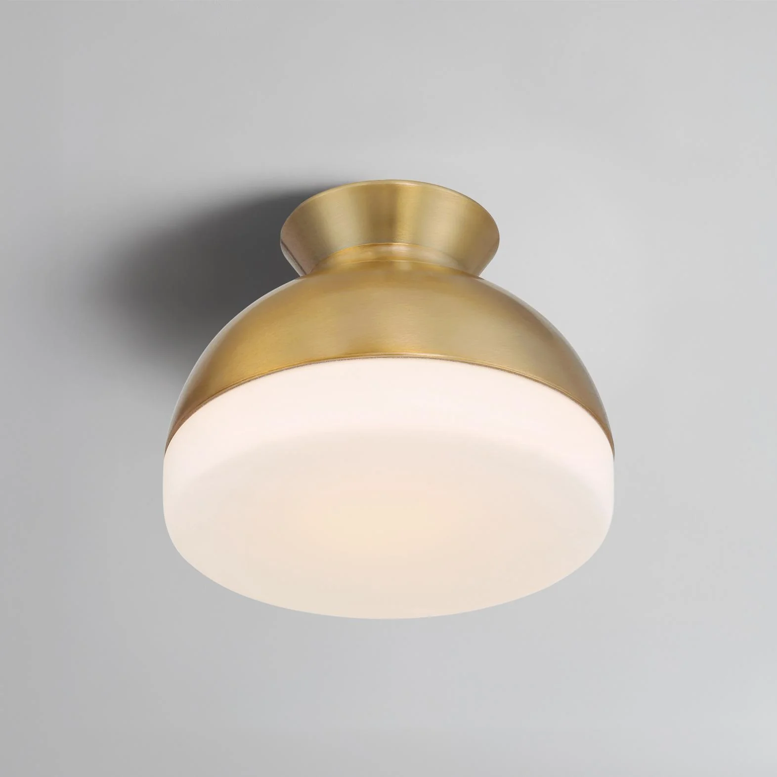Crystorama Brian Patrick Flynn Gidget 10.25'' Vibrant Gold Flush Mount - Image 5