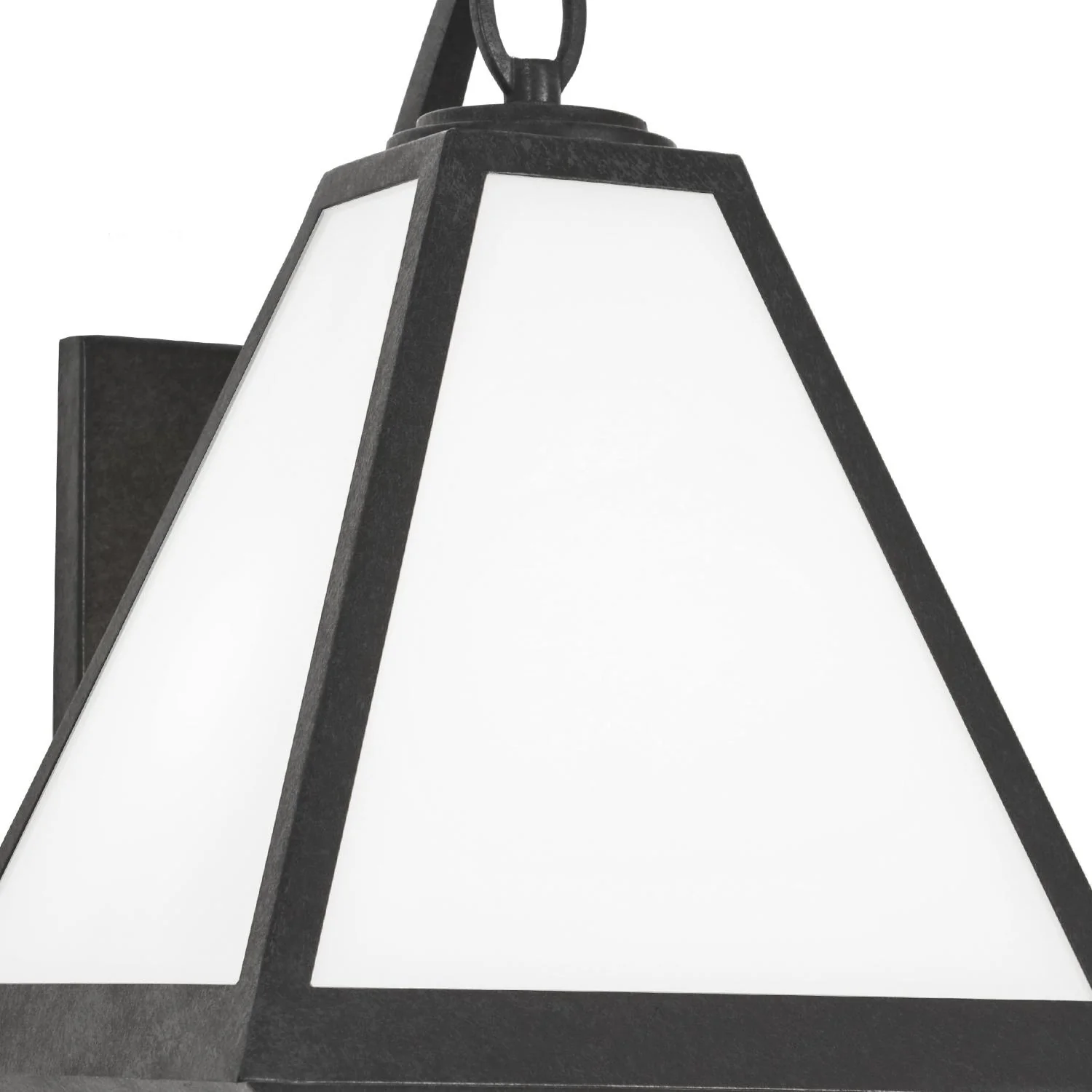 Crystorama Brian Patrick Flynn Glacier 11'' Black Charcoal Outdoor Sconce - Image 4