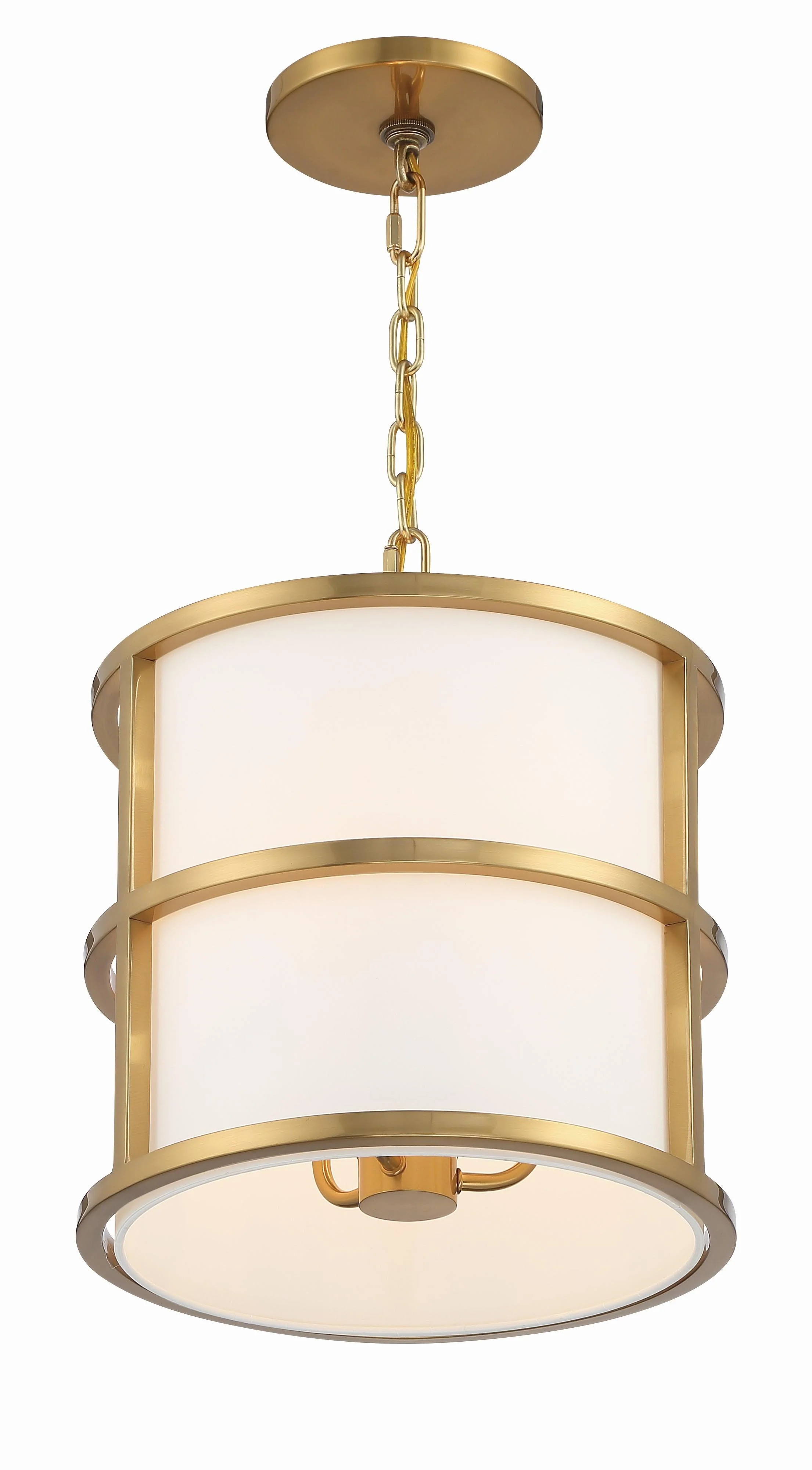 Crystorama Brian Patrick Flynn Hulton 13'' Luxe Gold Pendant - Image 3