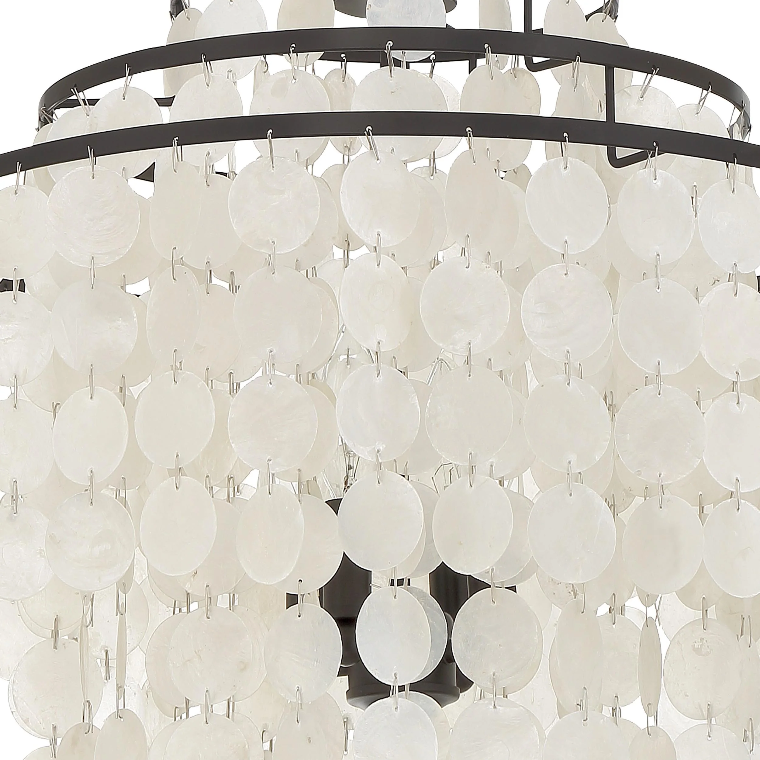 Crystorama Brielle 4 Light Dark Bronze Chandelier - Image 5
