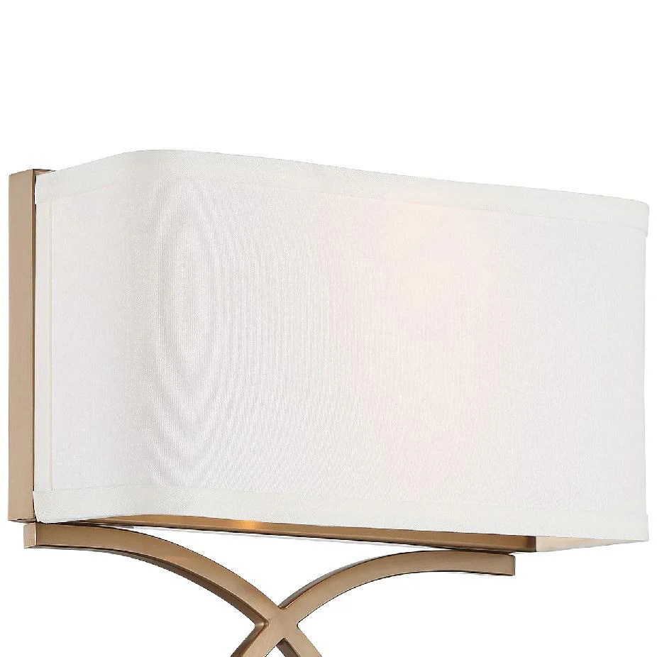 Crystorama Brinkley 10'' Vibrant Gold Sconce - Image 3