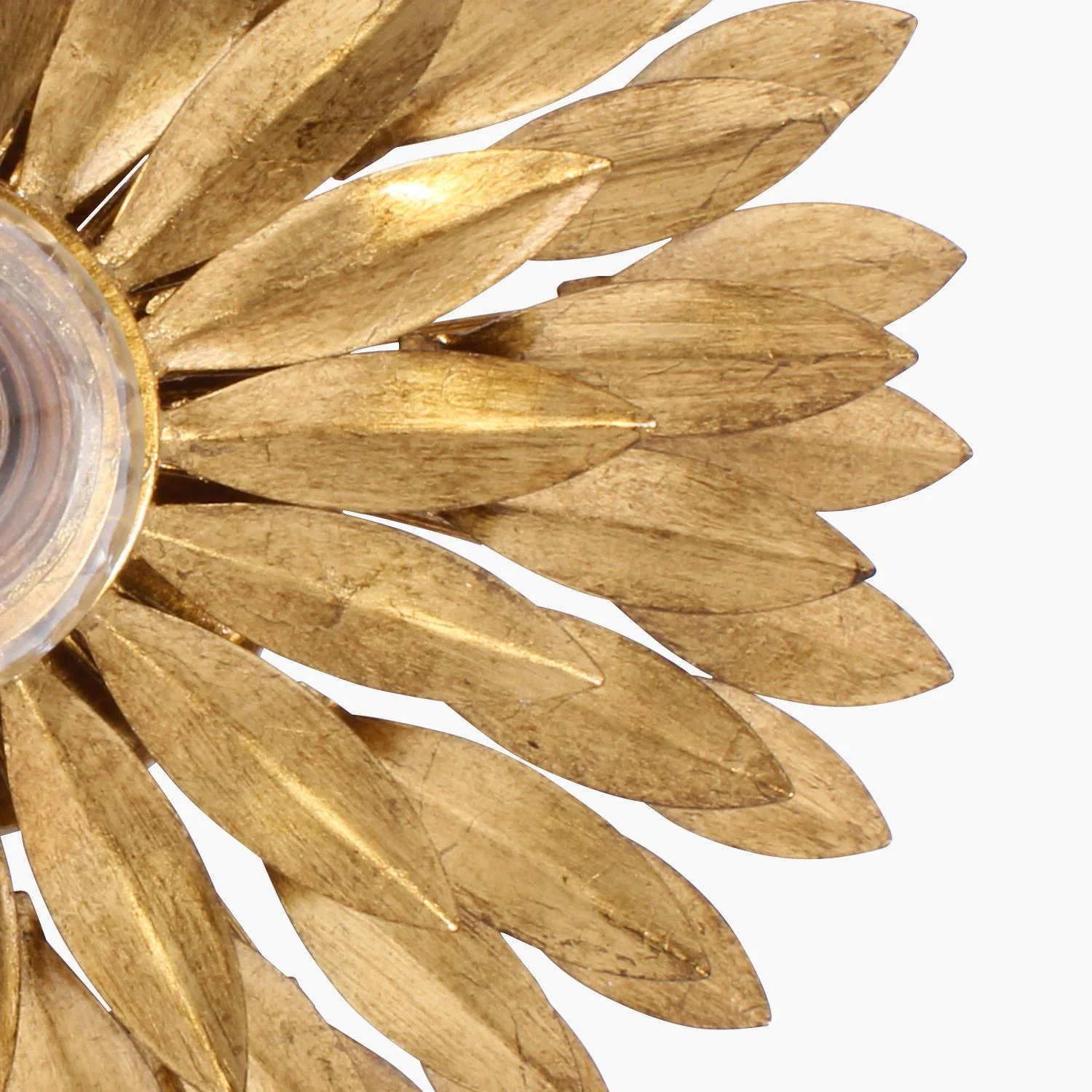 Crystorama Broche 11'' Antique Gold Sconce - Image 2