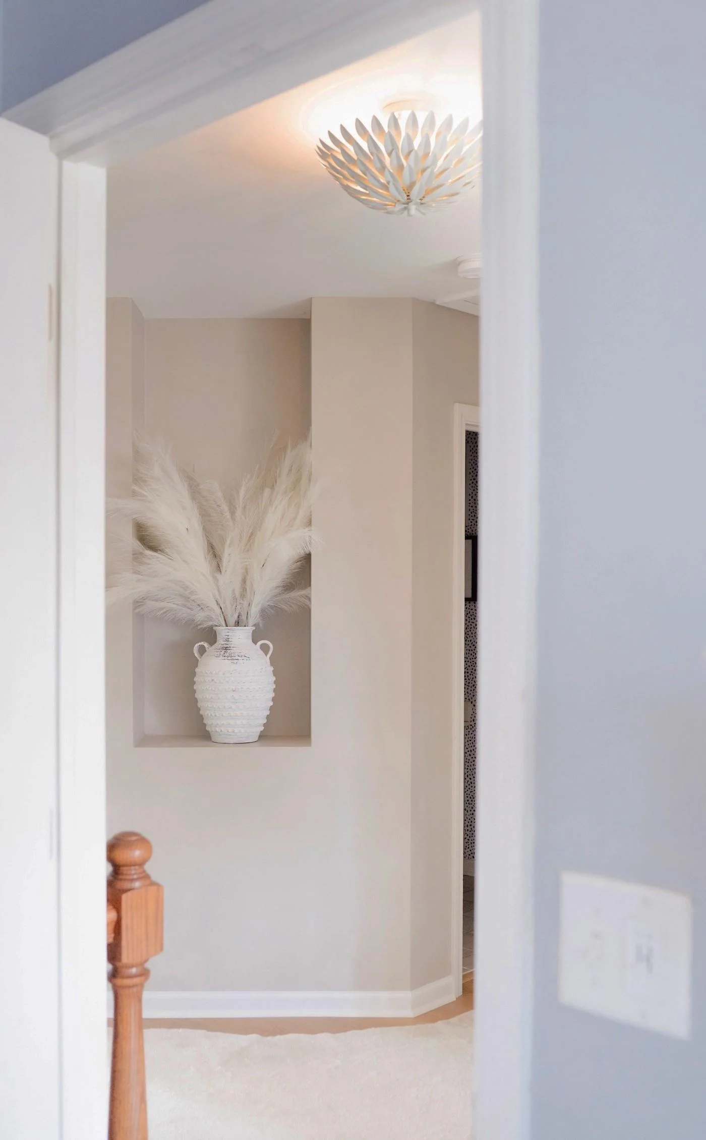 Crystorama Broche 16'' Matte White Semi Flush Mount - Image 8