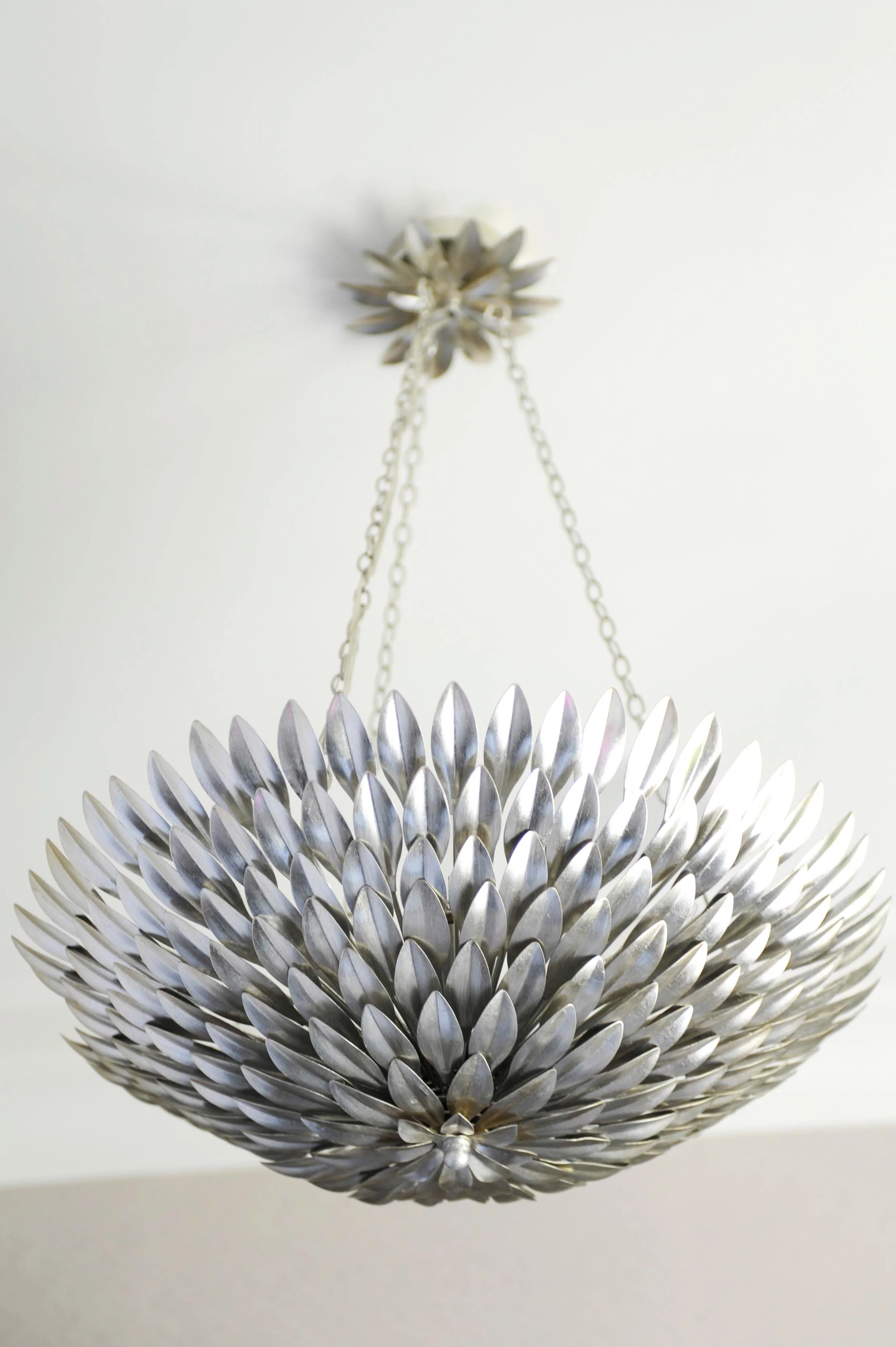 Crystorama Broche 24.5'' Antique Silver Chandelier - Image 6