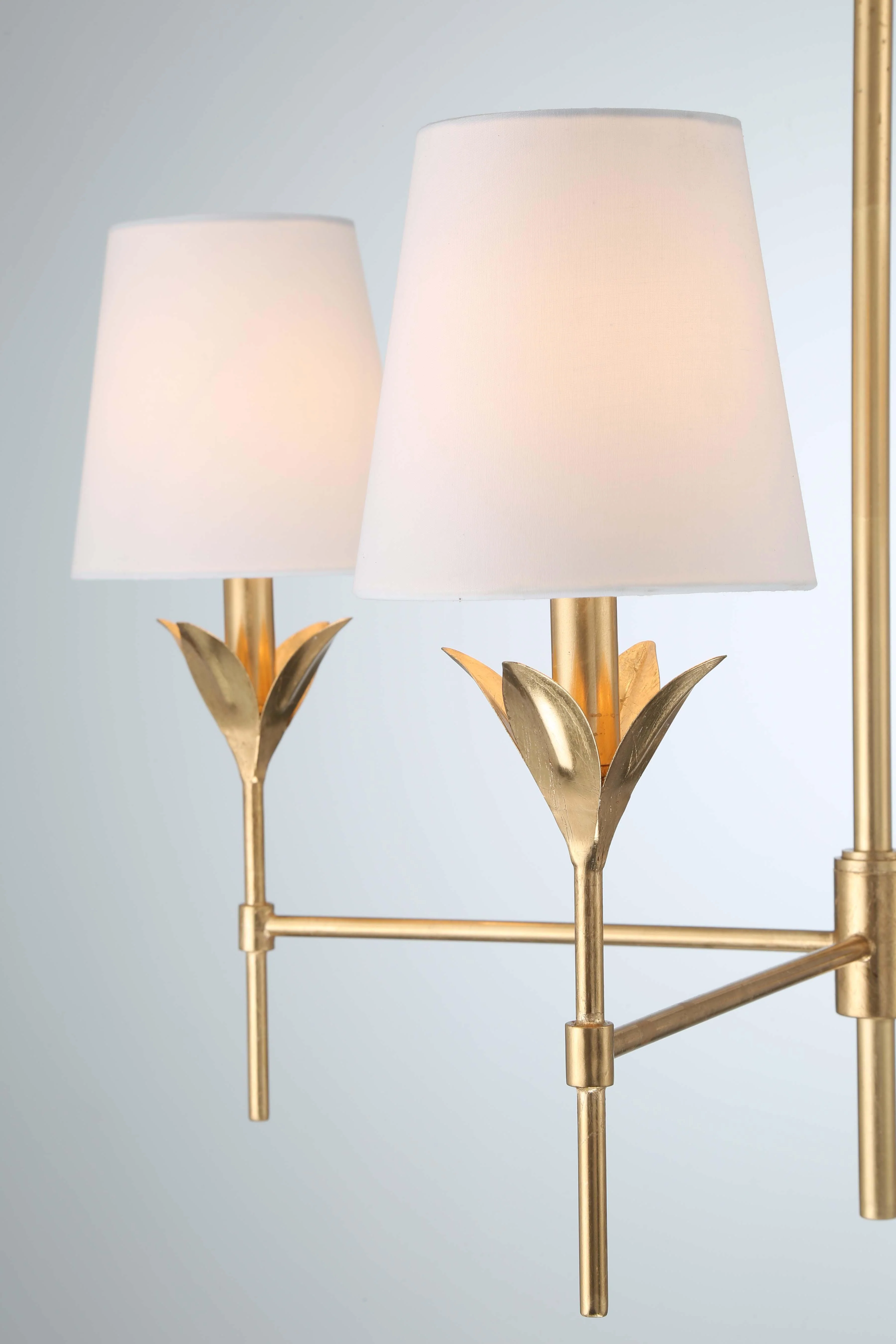 Crystorama Broche 28'' Antique Gold Chandelier - Image 4