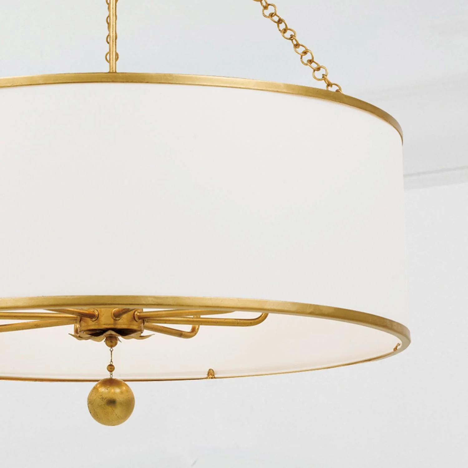 Crystorama Broche 29'' Antique Gold Chandelier - Image 2