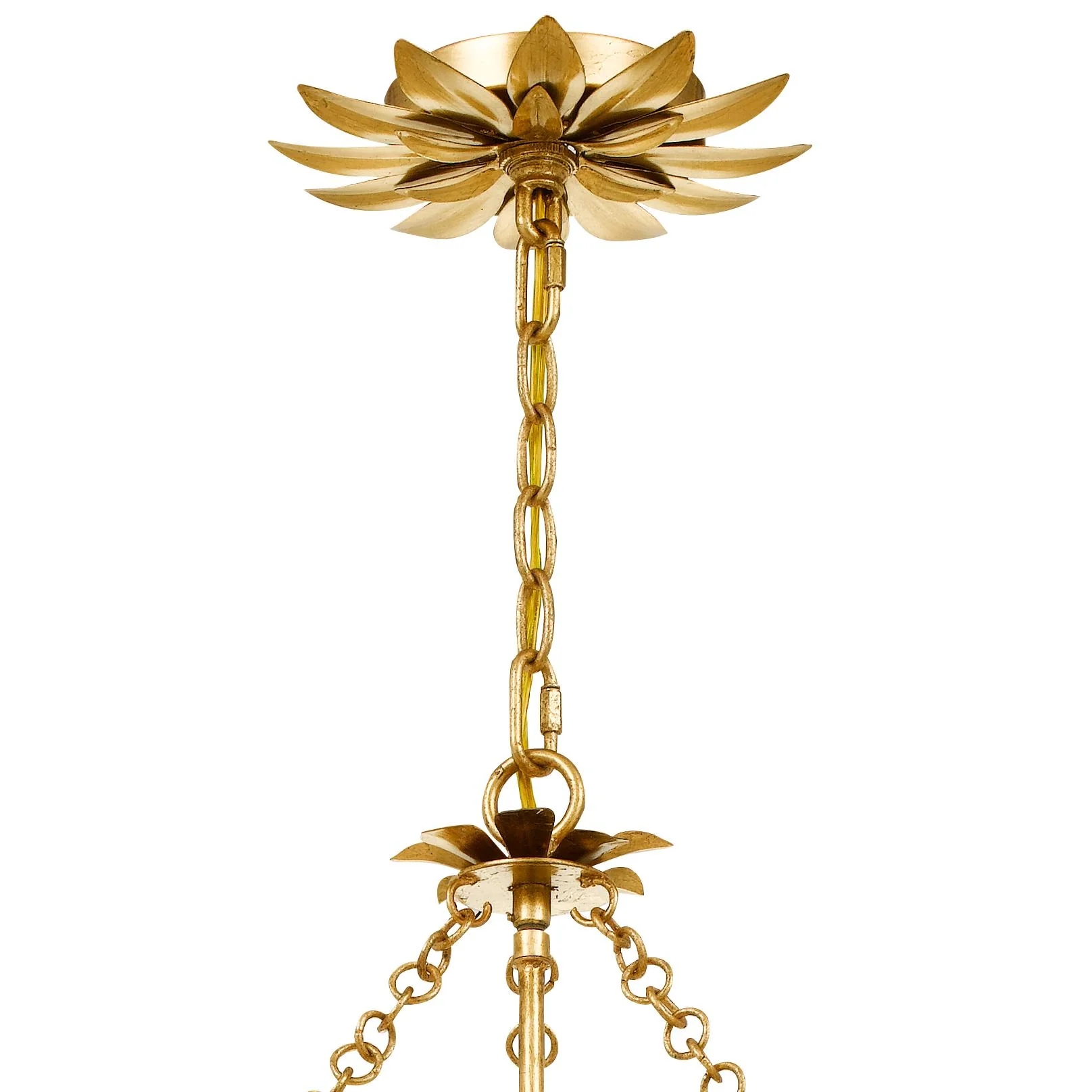 Crystorama Broche 29'' Antique Gold Chandelier - Image 5