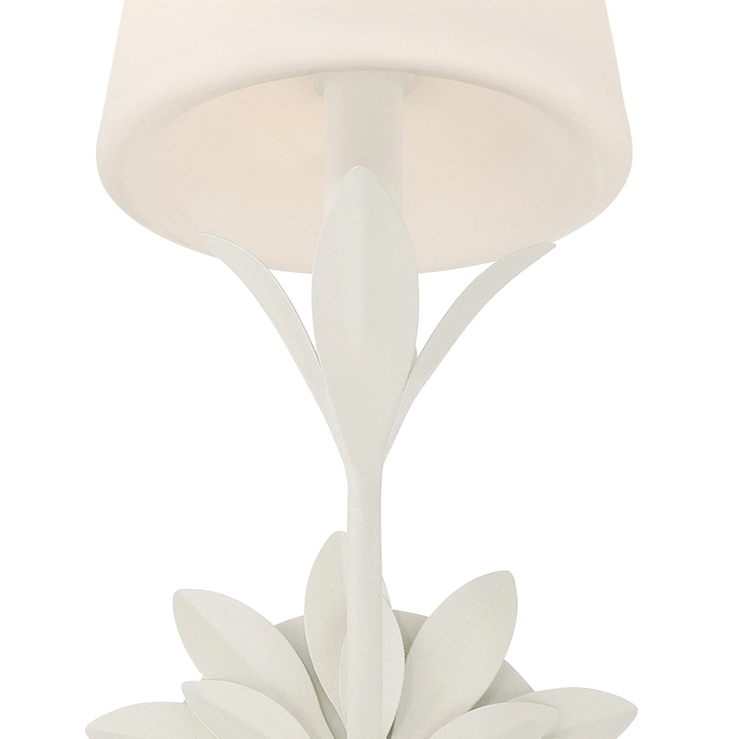 Crystorama Broche 6.5'' Matte White Sconce - Image 5