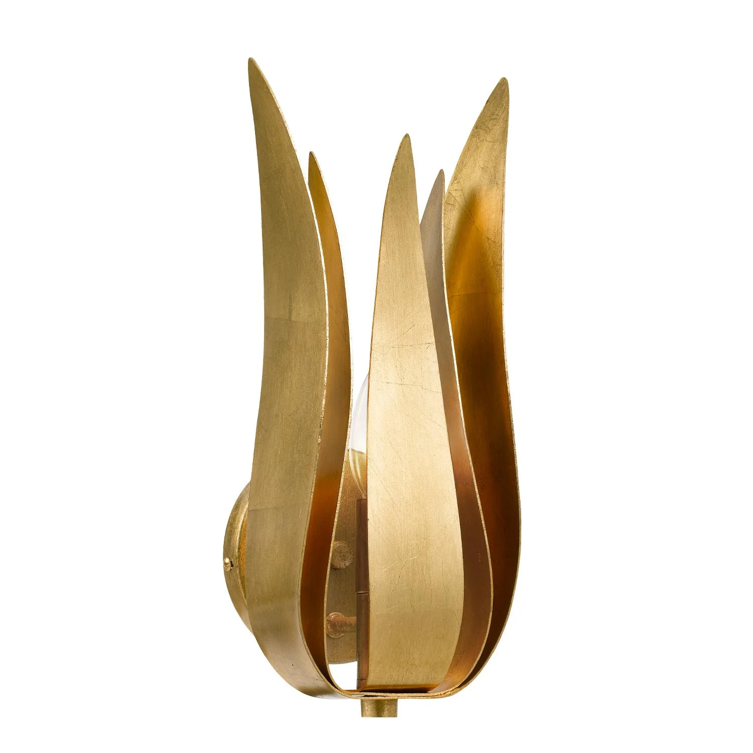 Crystorama Broche 8'' Antique Gold Sconce - Image 3
