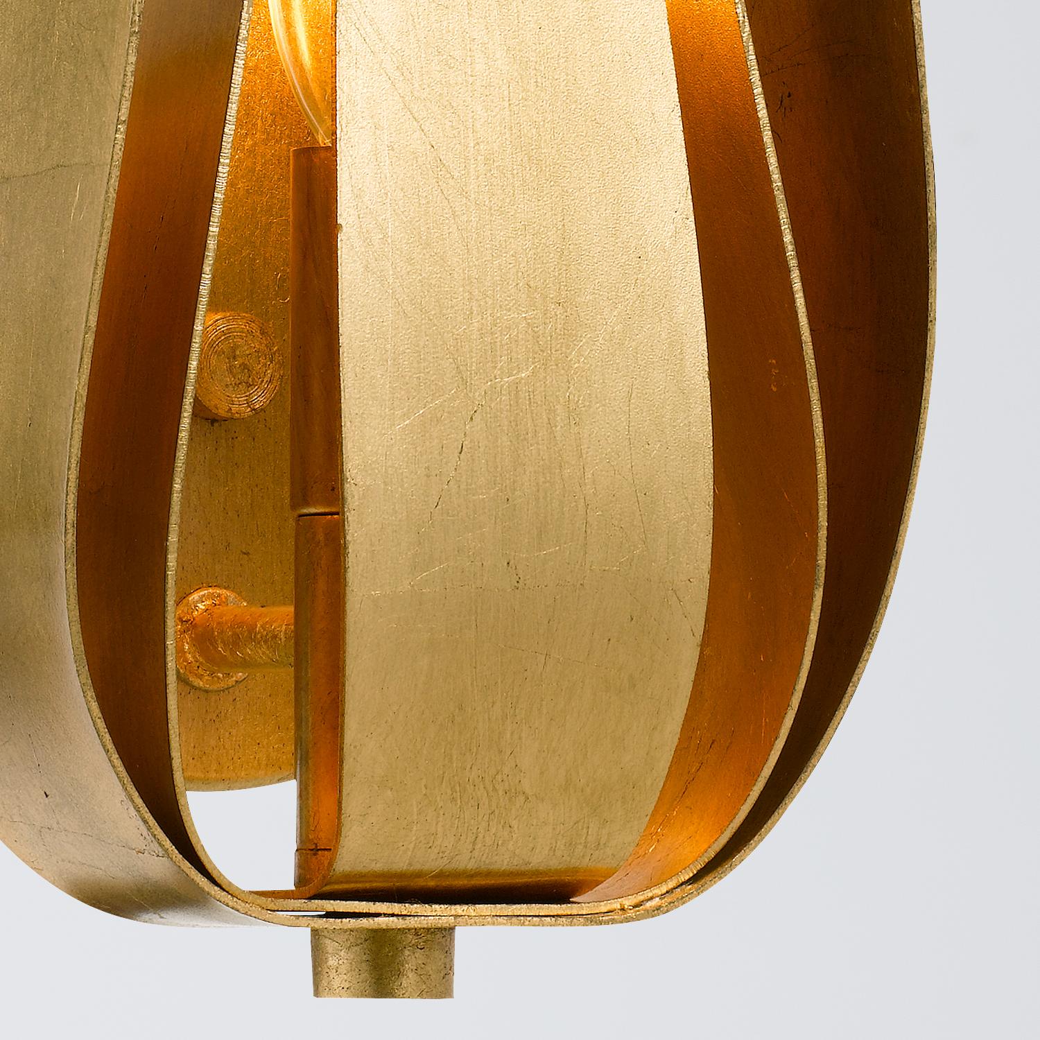 Crystorama Broche 8'' Antique Gold Sconce - Image 4