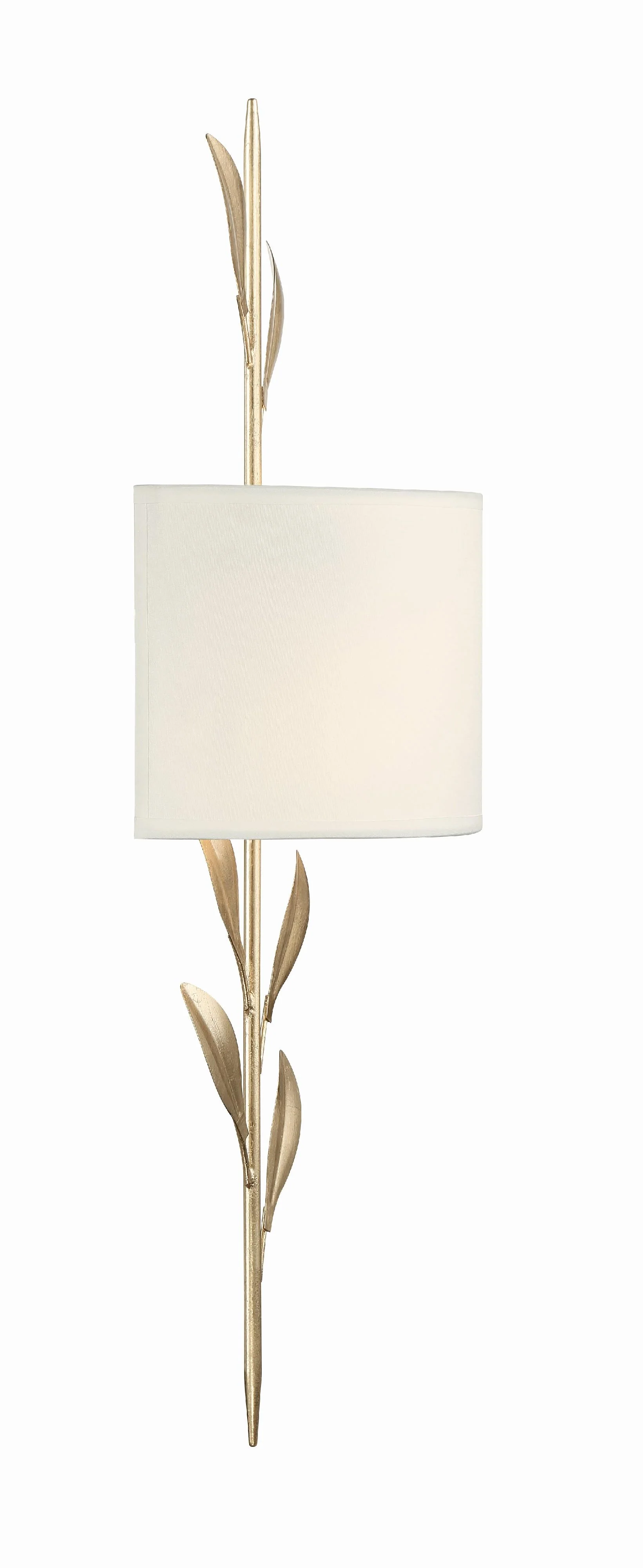 Crystorama Broche 8.5'' Antique Gold Sconce - Image 4