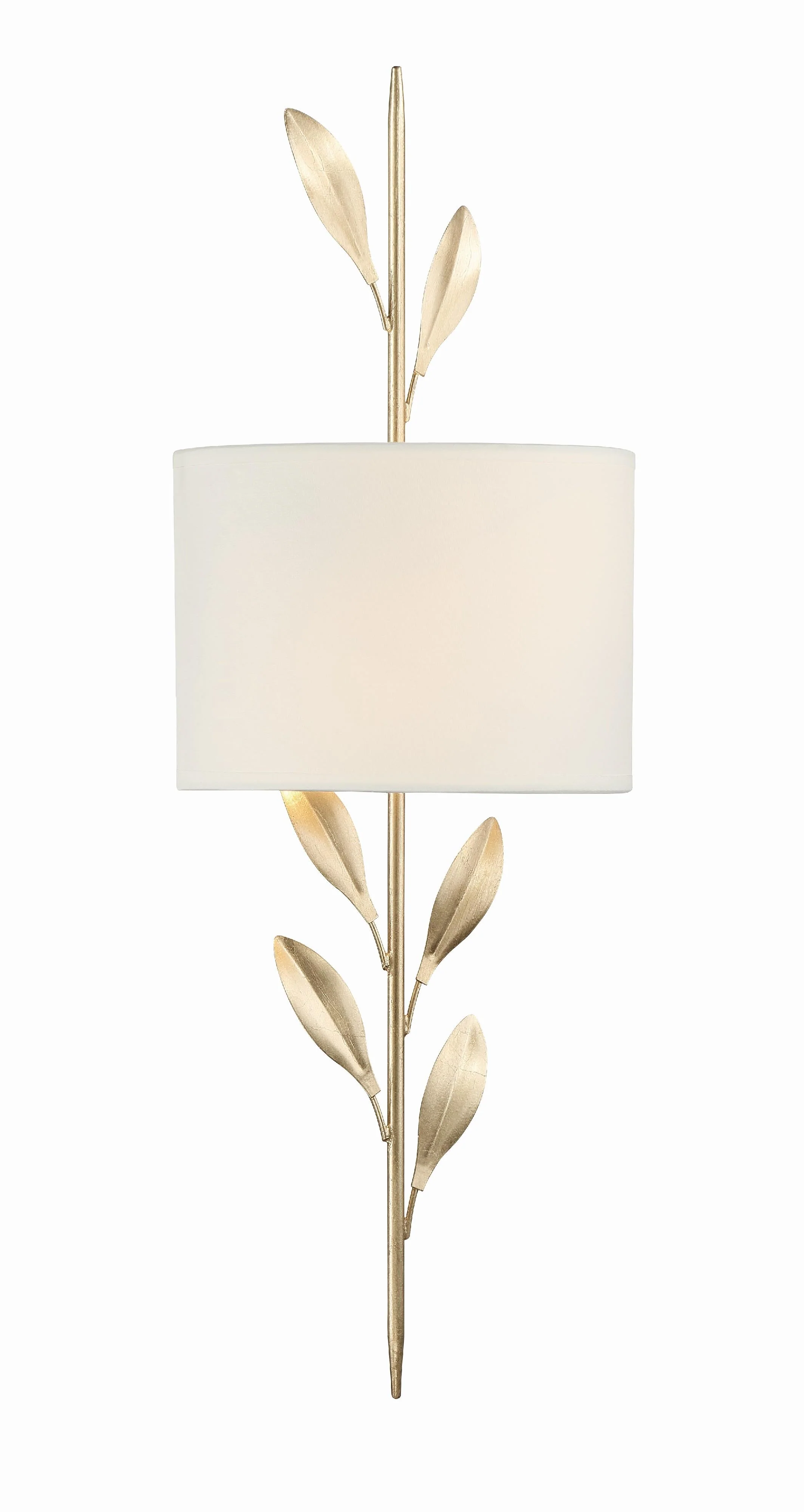 Crystorama Broche 8.5'' Antique Gold Sconce - Image 6