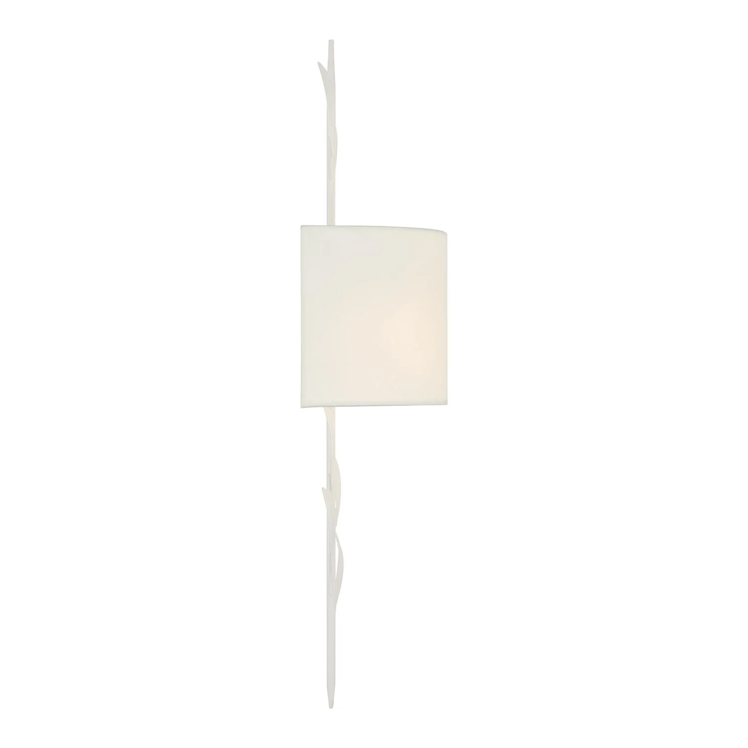 Crystorama Broche 8.5'' Matte White Sconce - Image 2