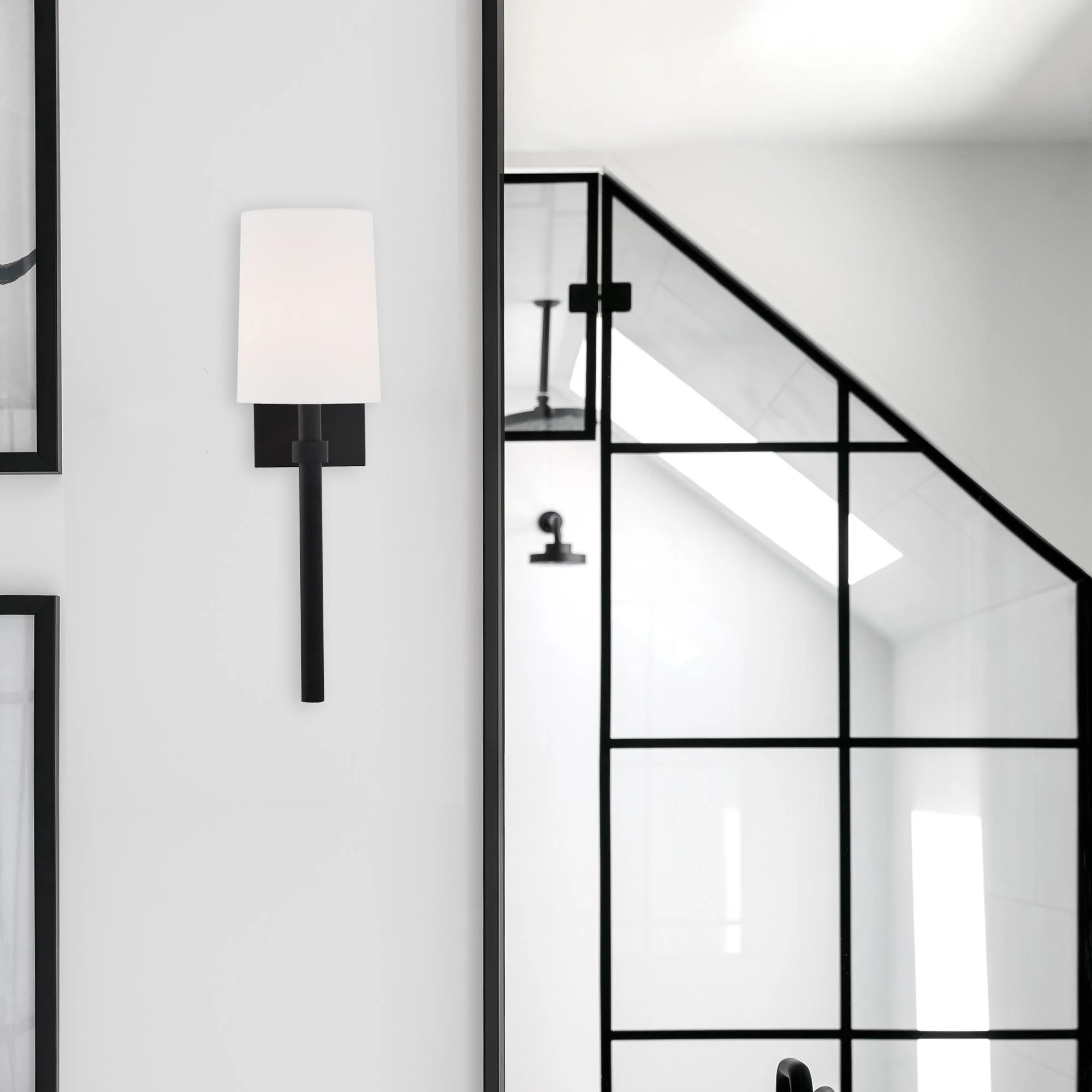 Crystorama Bromley 5.5'' Black Forged Sconce - Image 6