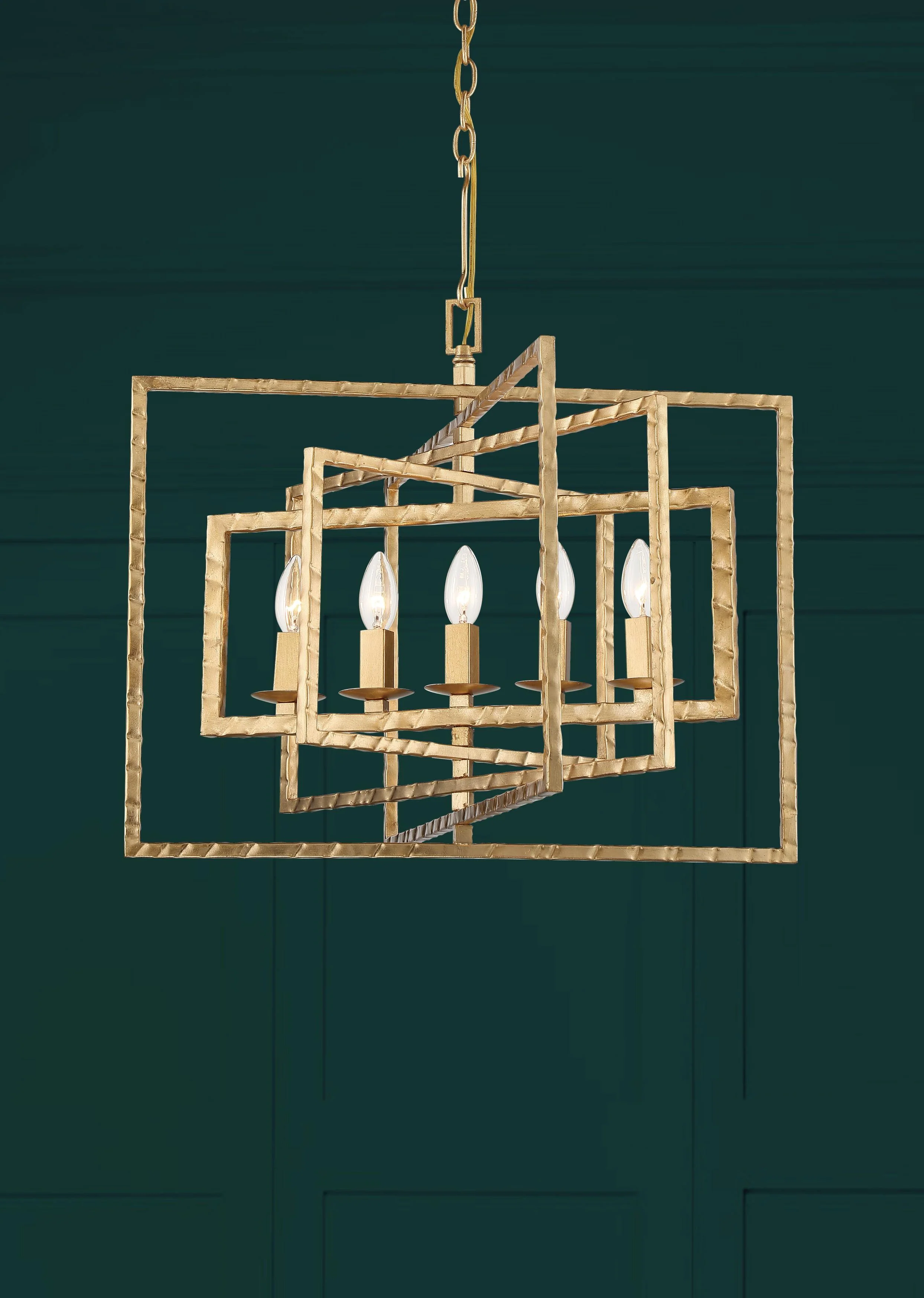 Crystorama Capri 24'' Antique Gold Chandelier - Image 6