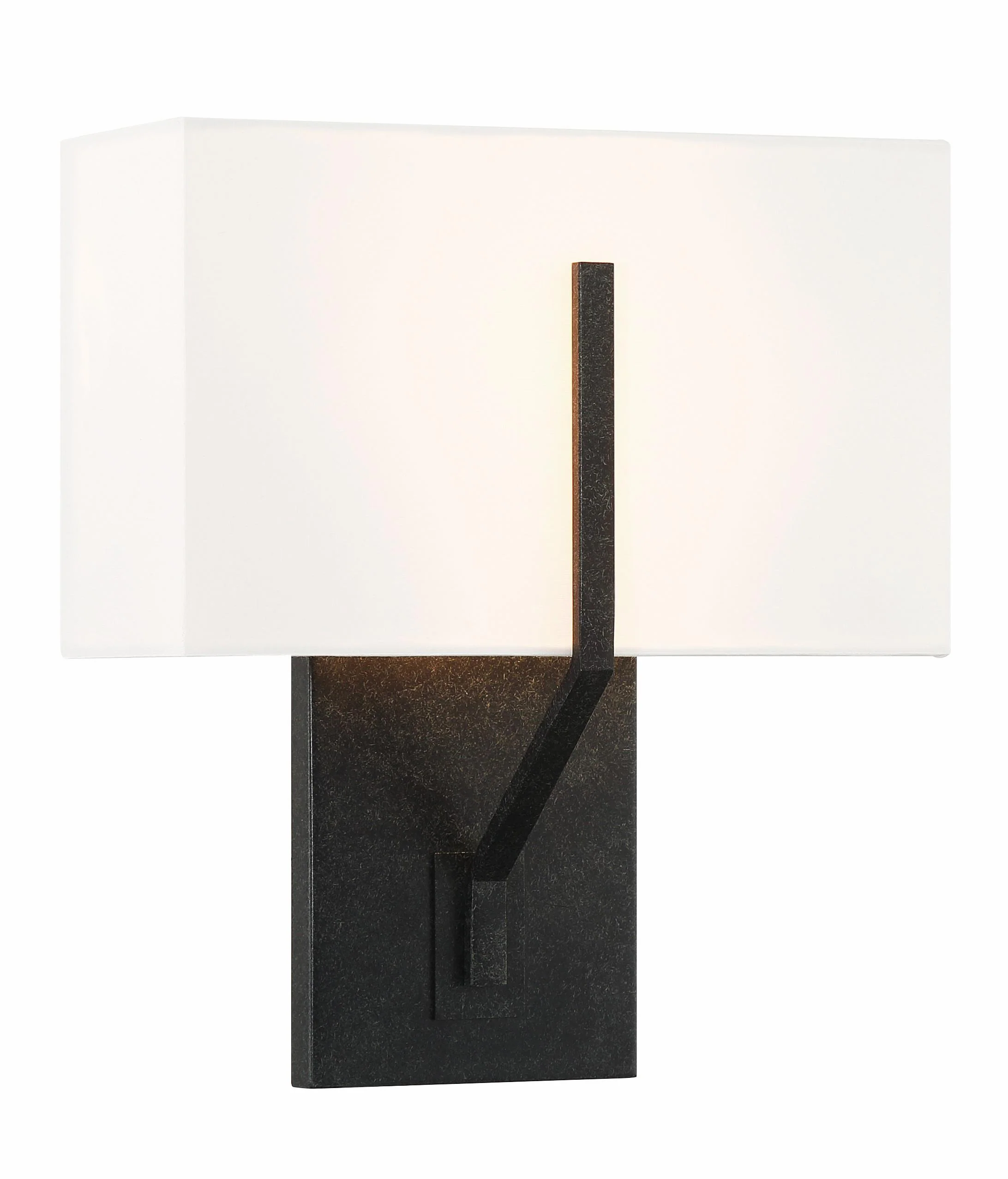Crystorama Carlyn 10'' Black Sconce