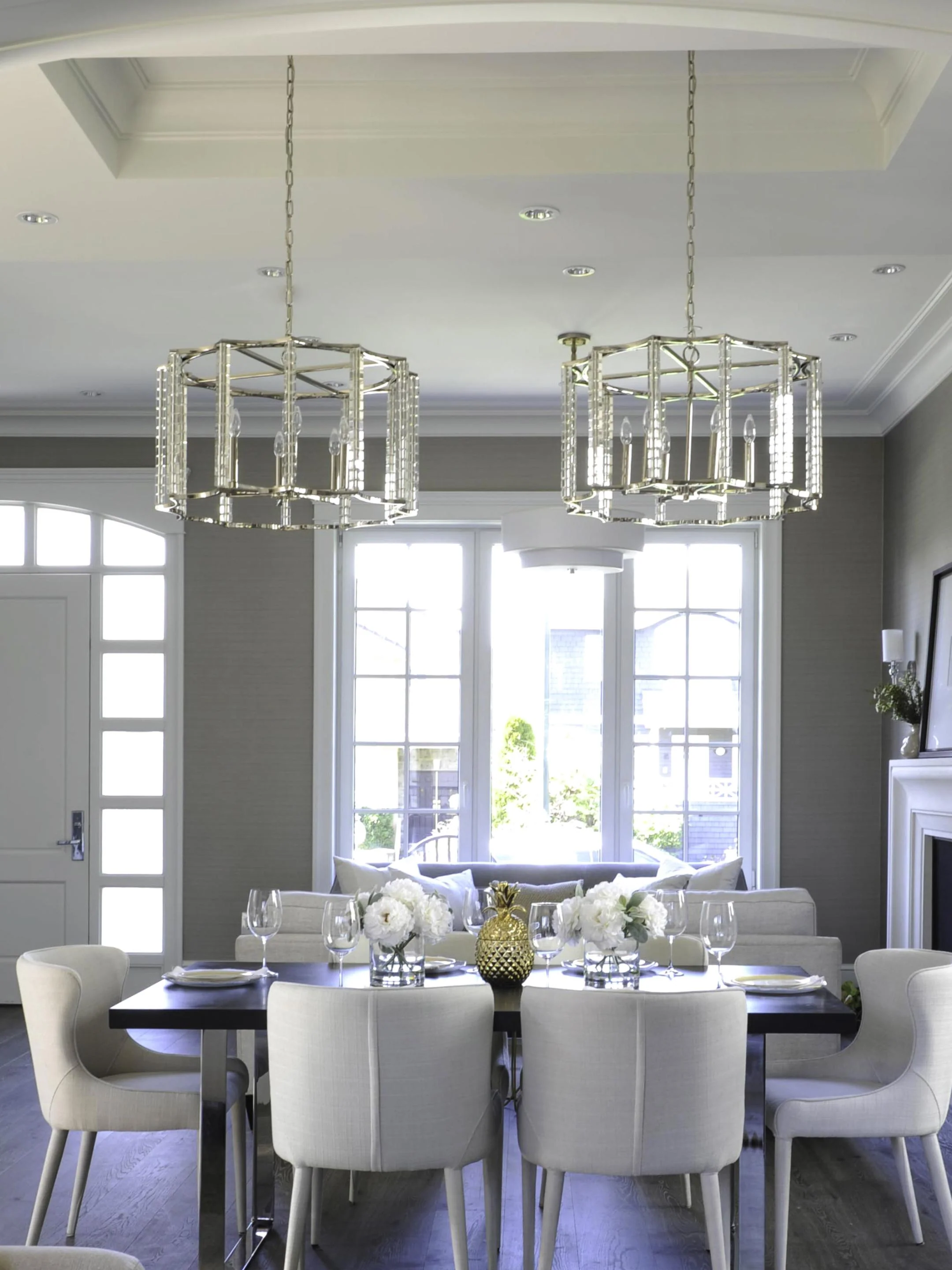 Crystorama Carson 28'' Polished Nickel Chandelier - Image 10