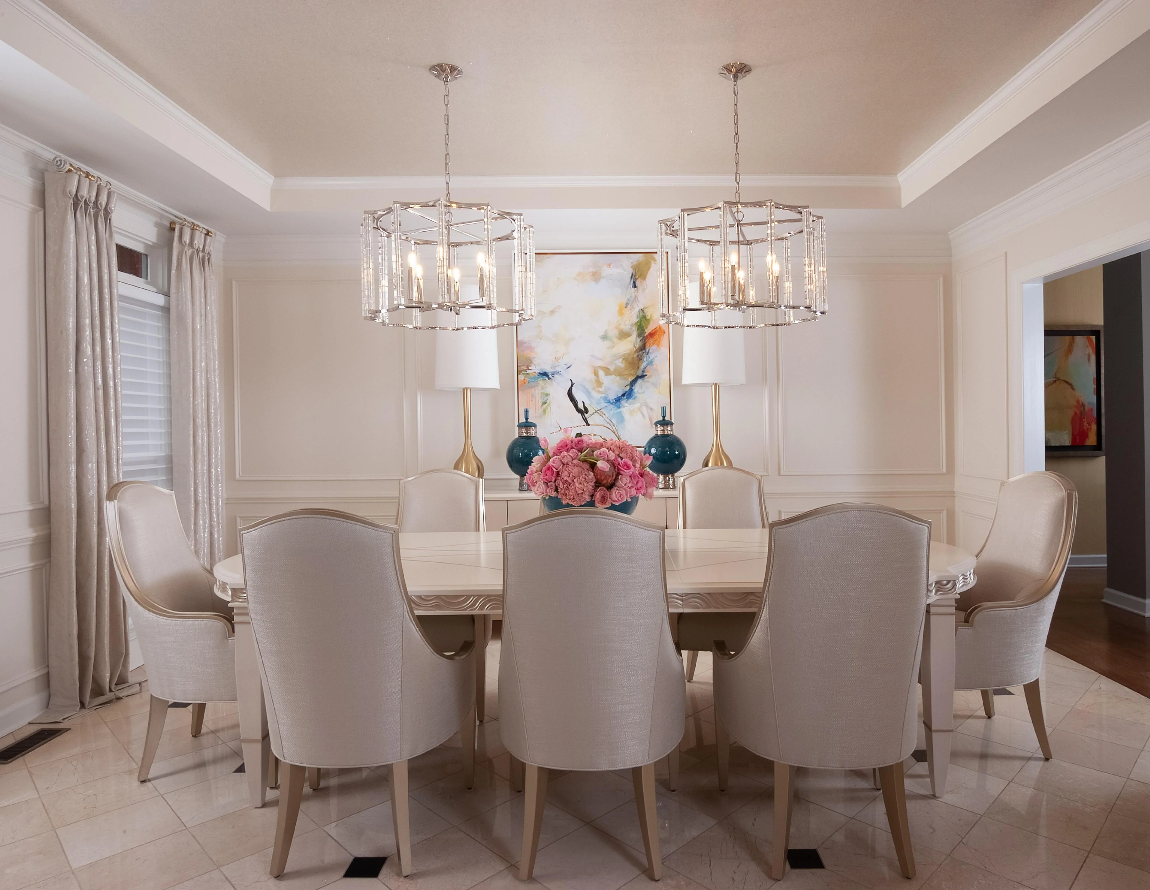 Crystorama Carson 28'' Polished Nickel Chandelier - Image 6