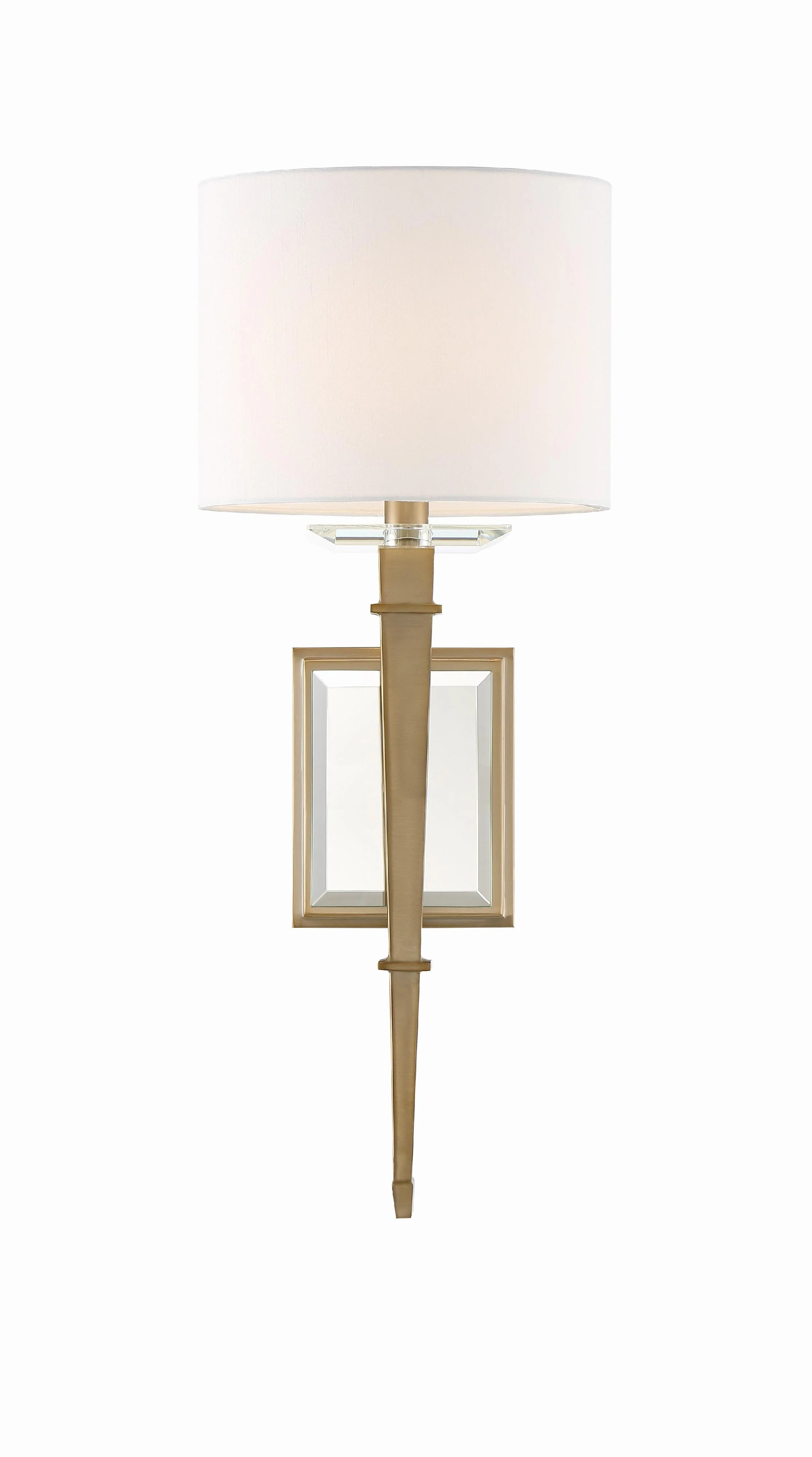 Crystorama Clifton 8'' Aged Brass Sconce - Image 2