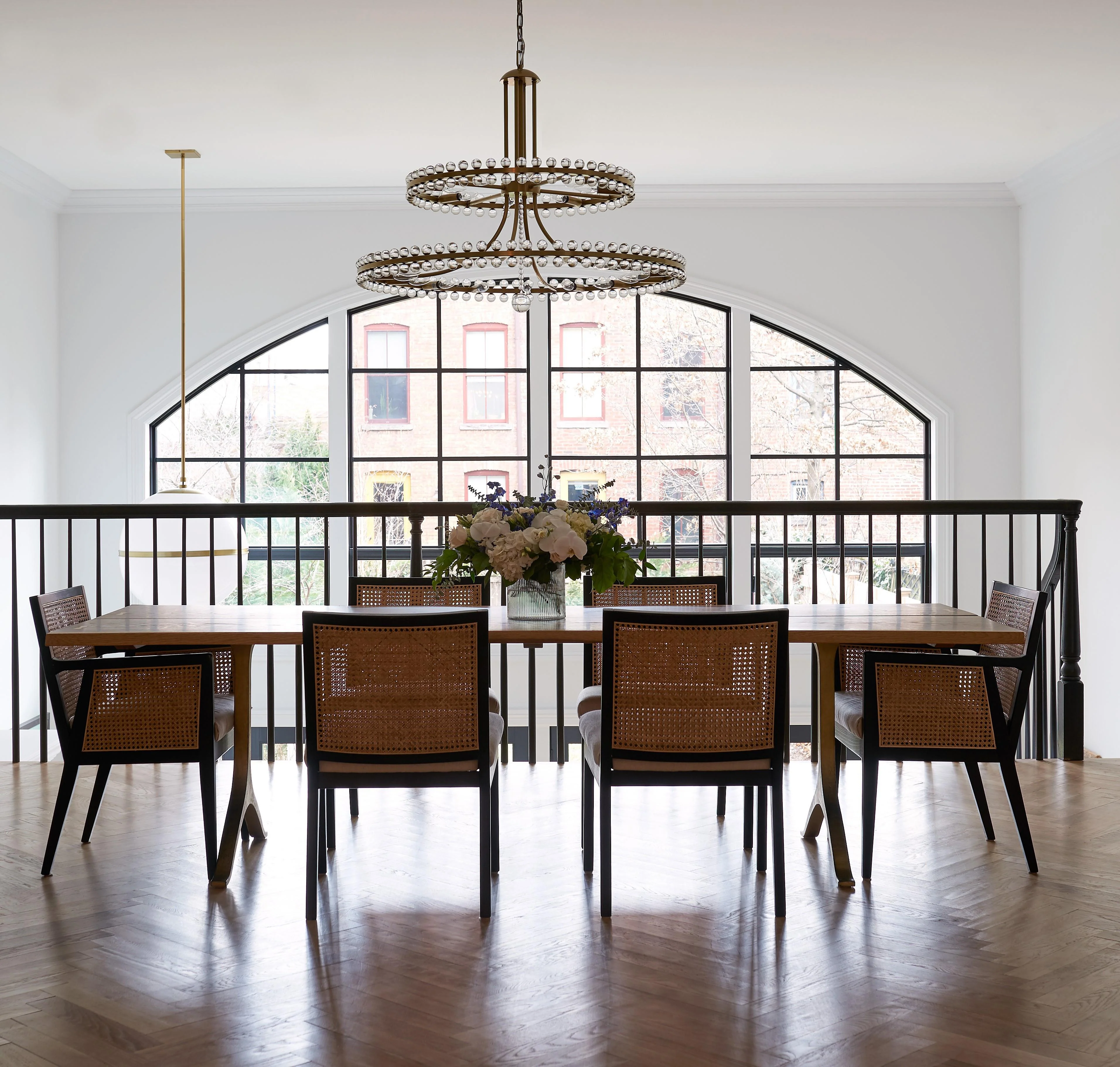 Crystorama Clover 39.25'' Aged Brass Chandelier - Image 6