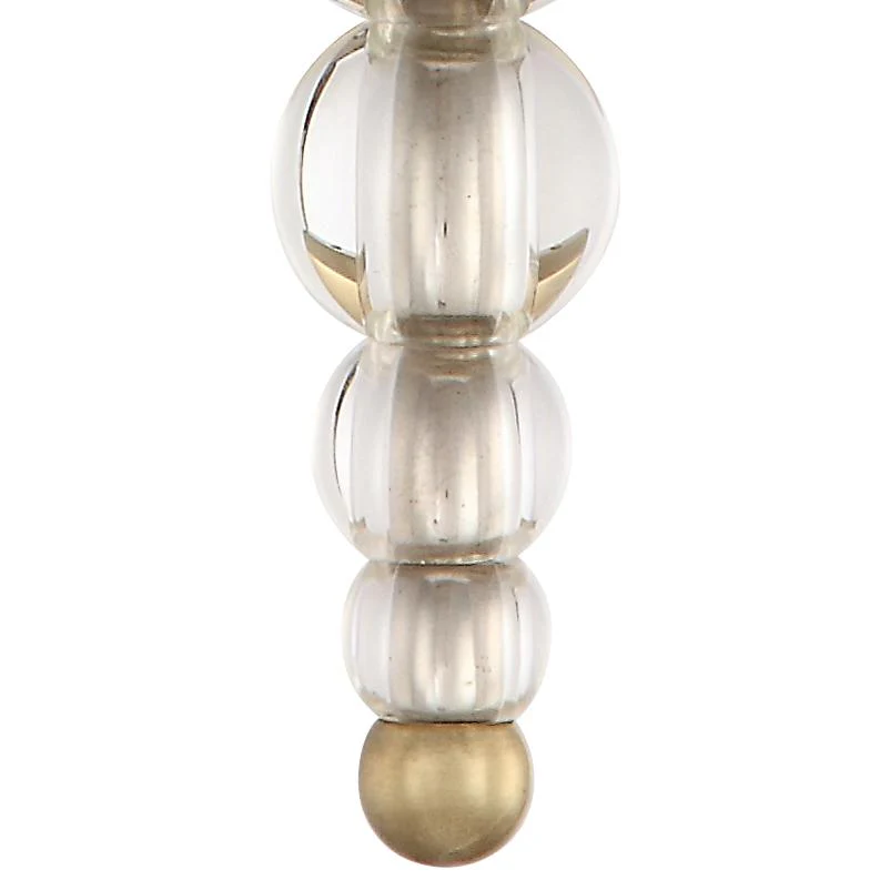 Crystorama Clover 9.5'' Aged Brass Sconce - Image 4