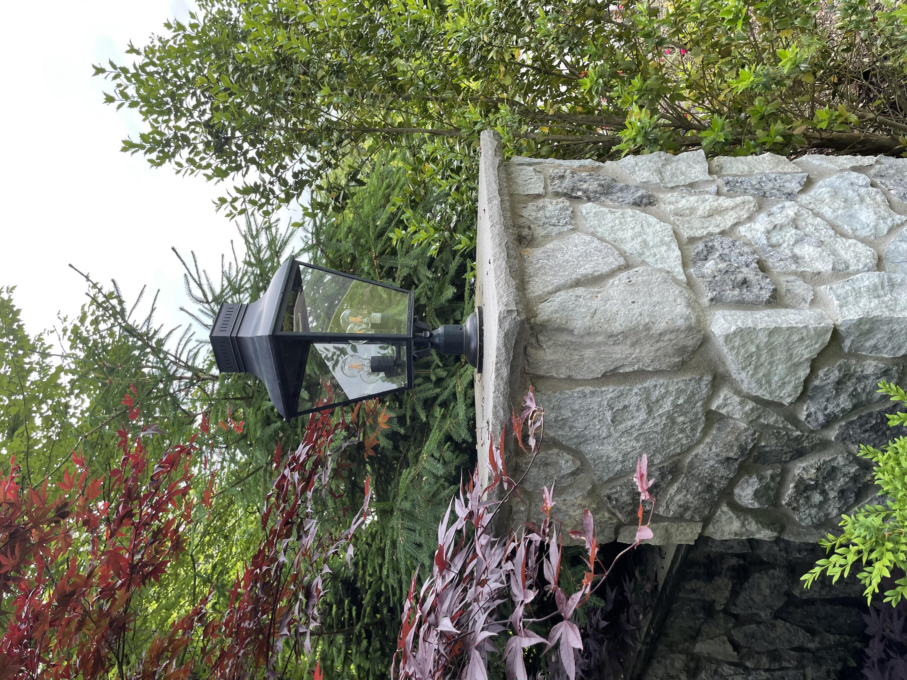Crystorama Dumont 12'' Graphite Outdoor Post - Image 3