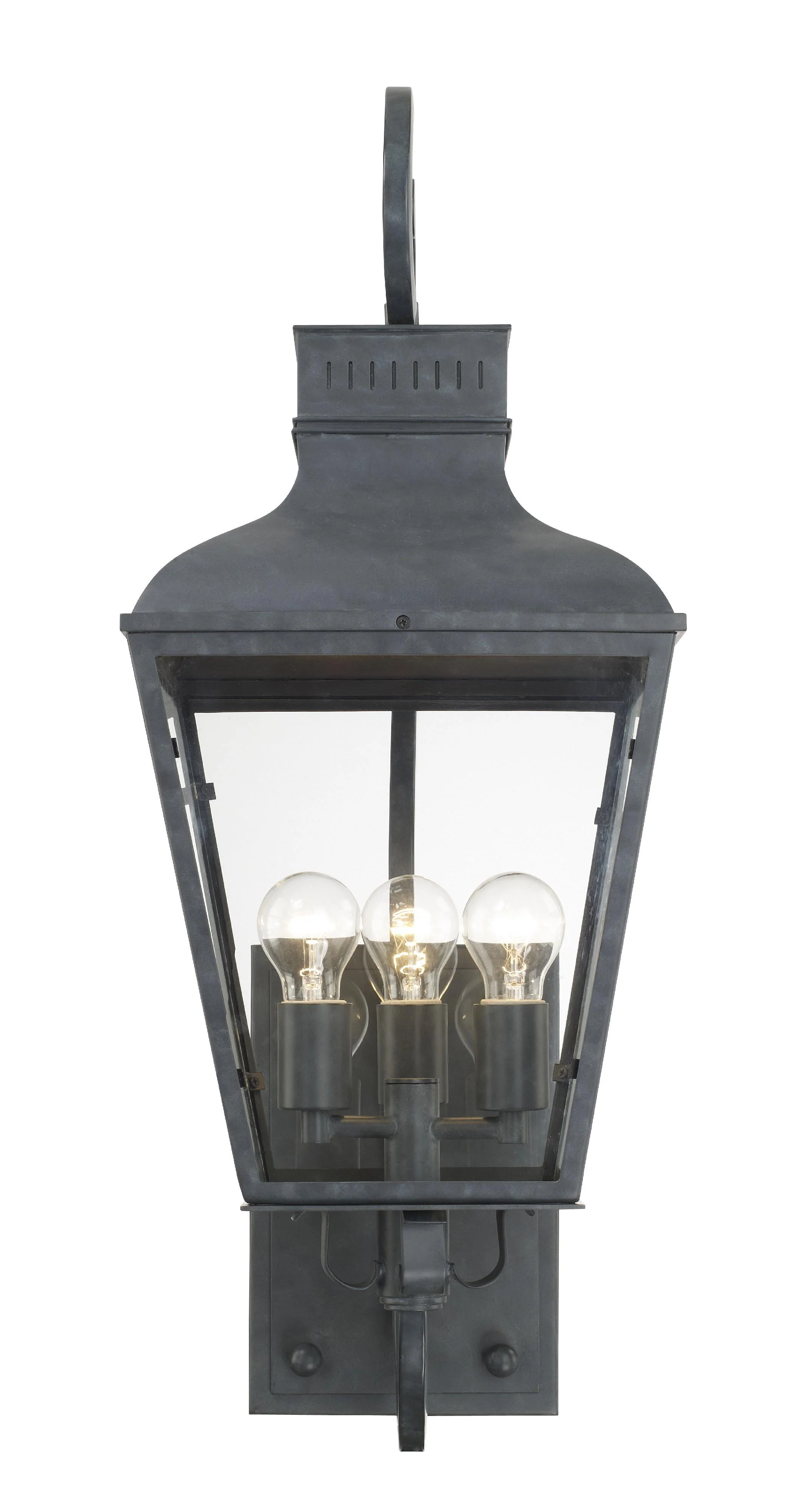 Crystorama Dumont 12'' Graphite Outdoor Sconce - Image 2