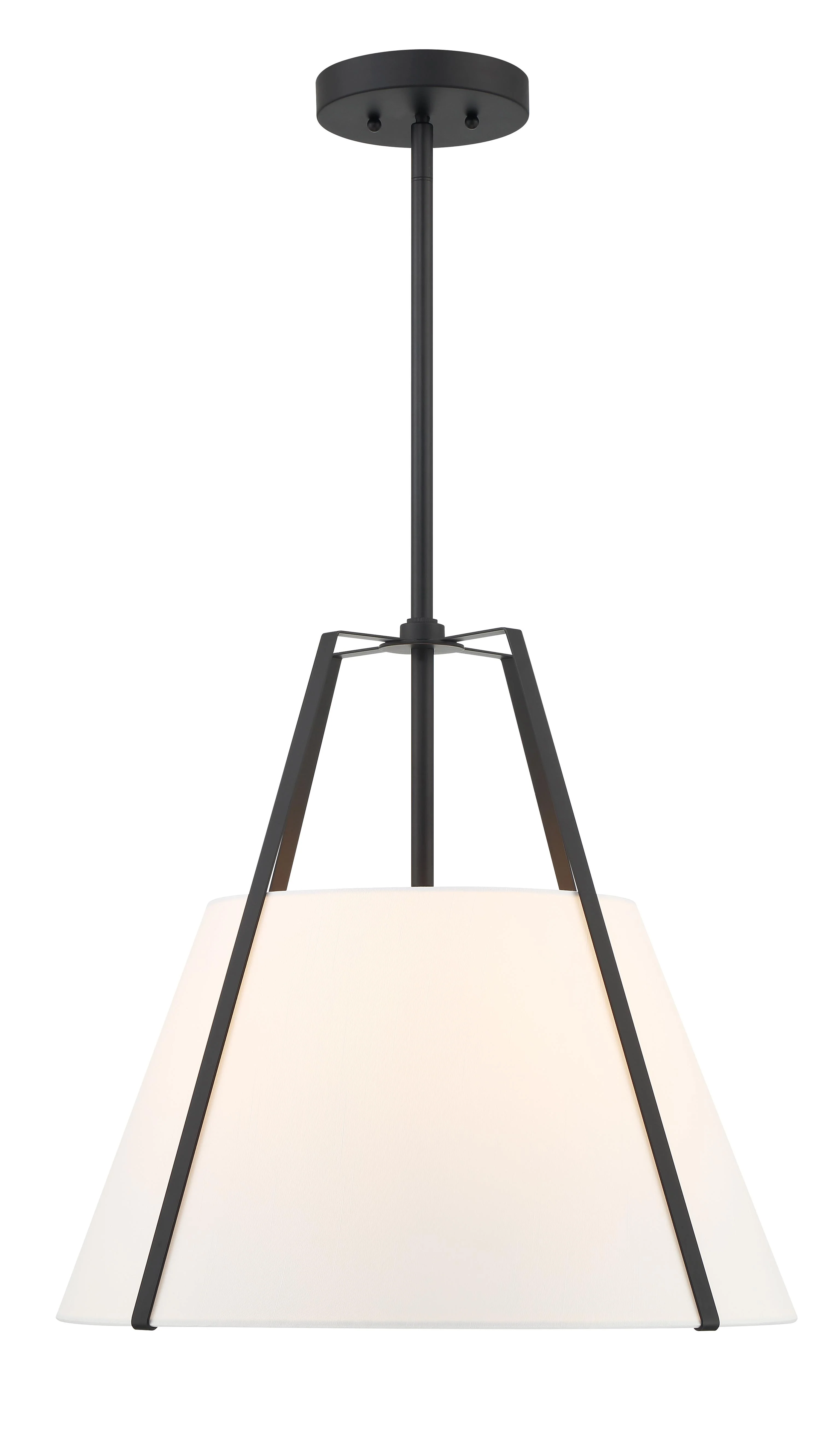 Crystorama Everly 20" Black Pendant - Image 2