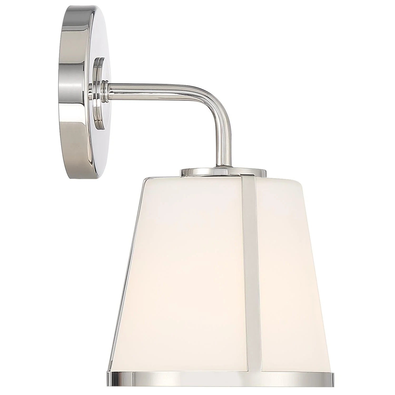 Crystorama Fulton 6.25'' Polished Nickel Sconce - Image 5