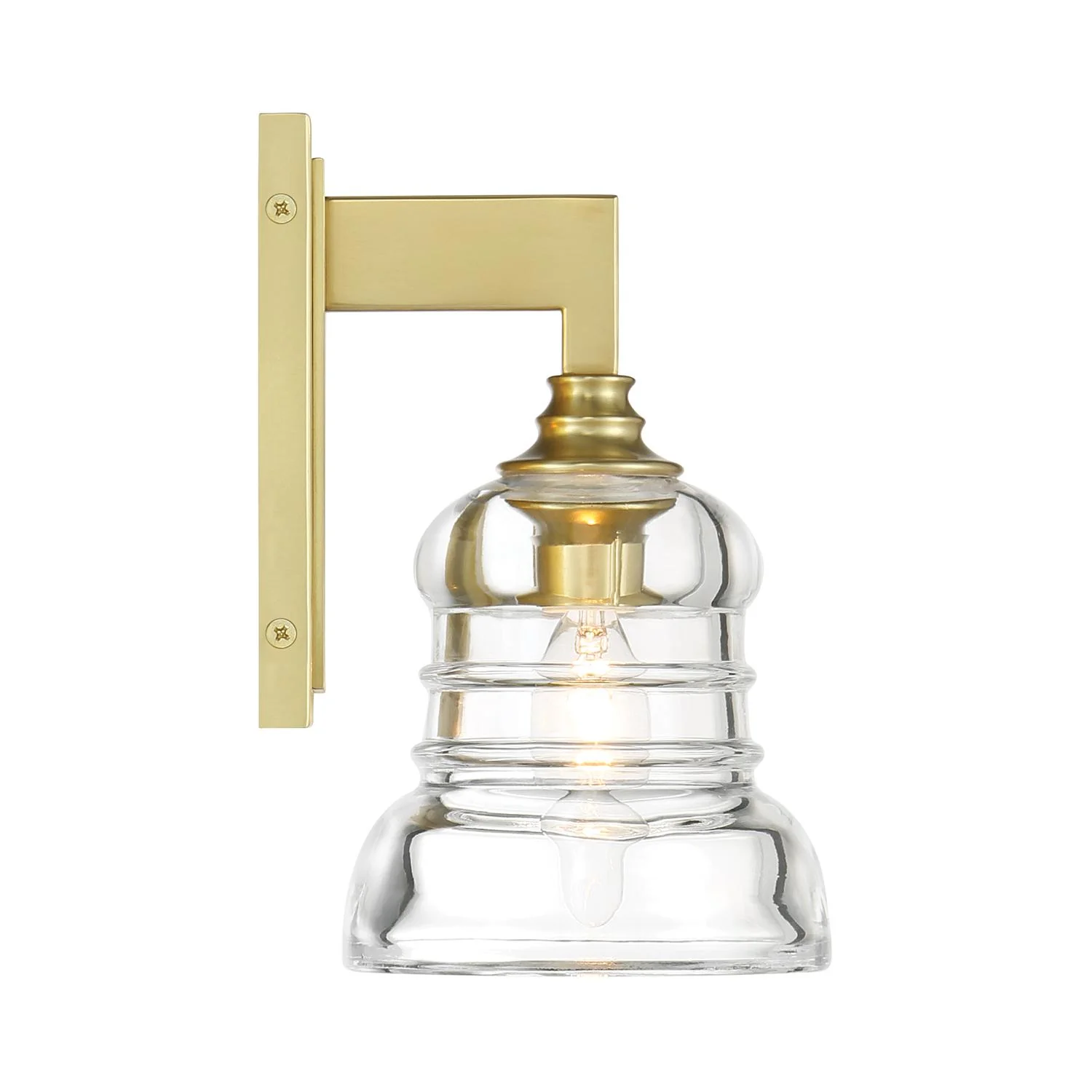 Crystorama Gregory 5'' Aged Brass Sconce - Image 2