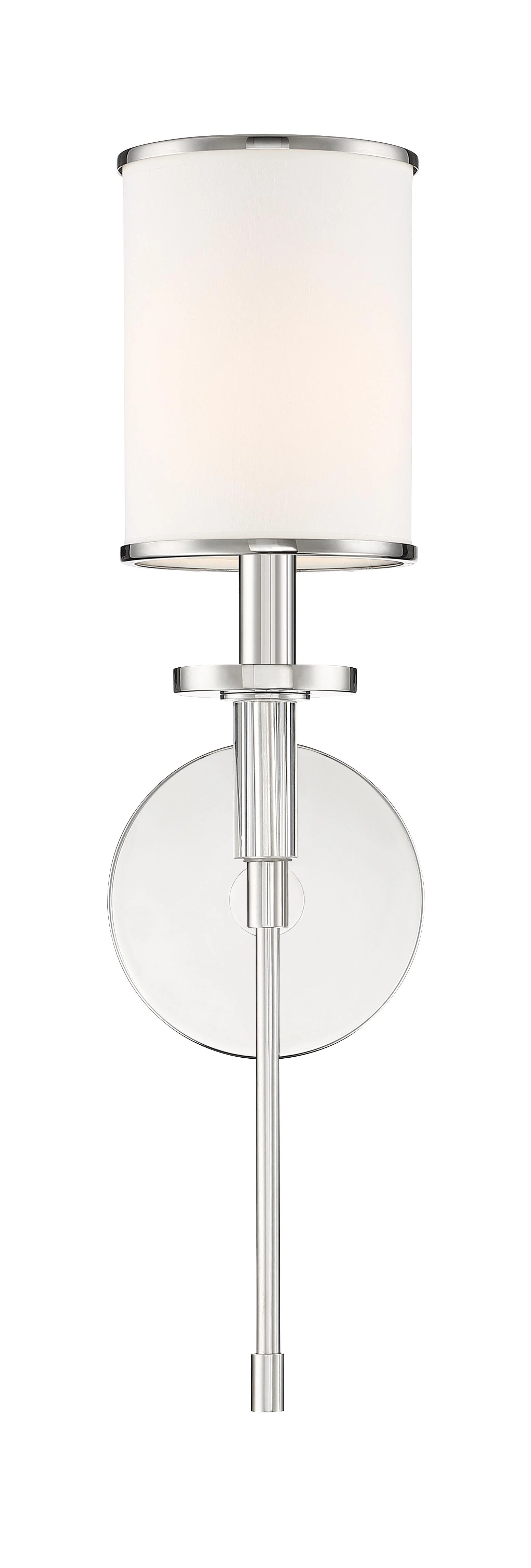 Crystorama Hatfield 5'' Polished Nickel Sconce - Image 2