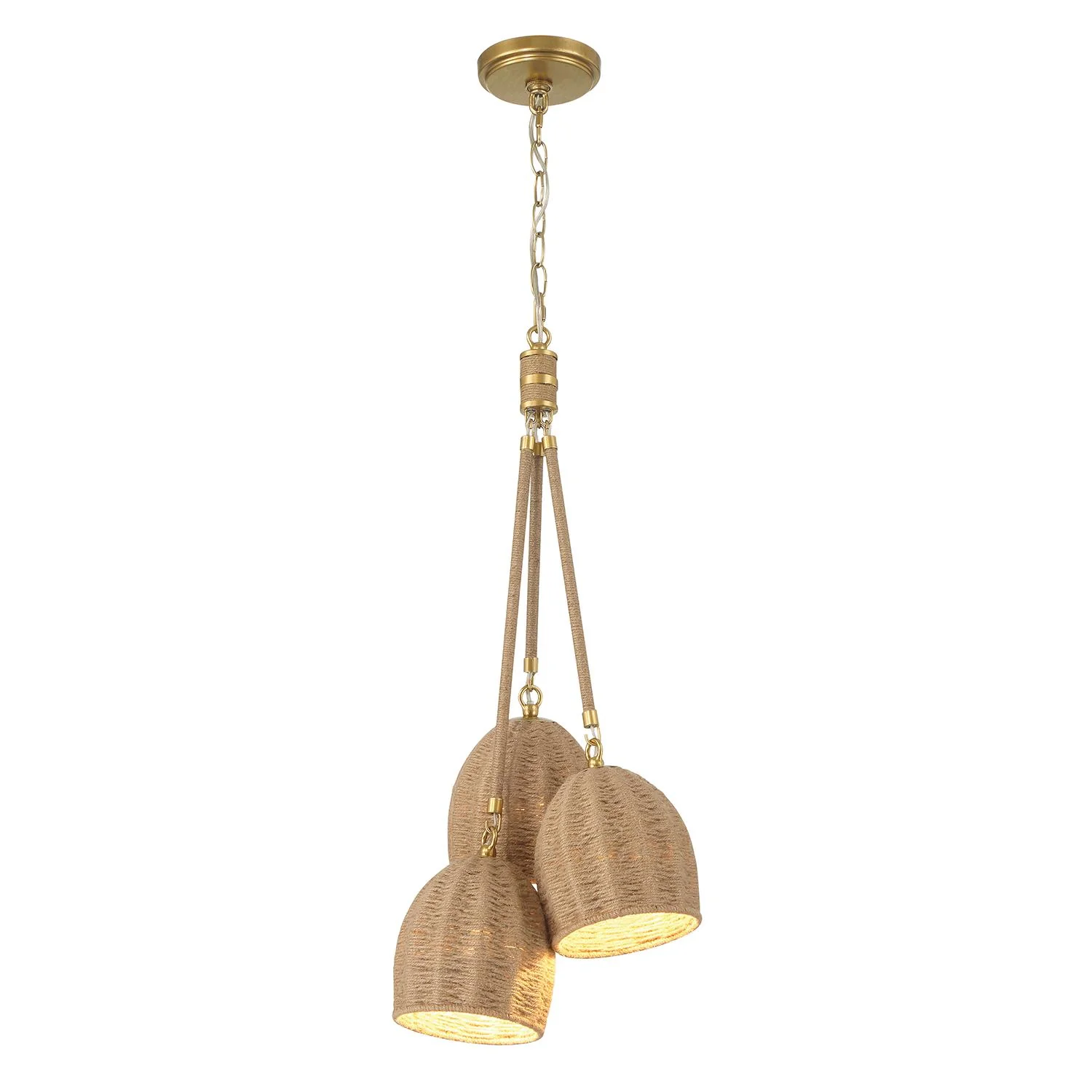 Crystorama Jace 11'' Led Soft Gold Pendant