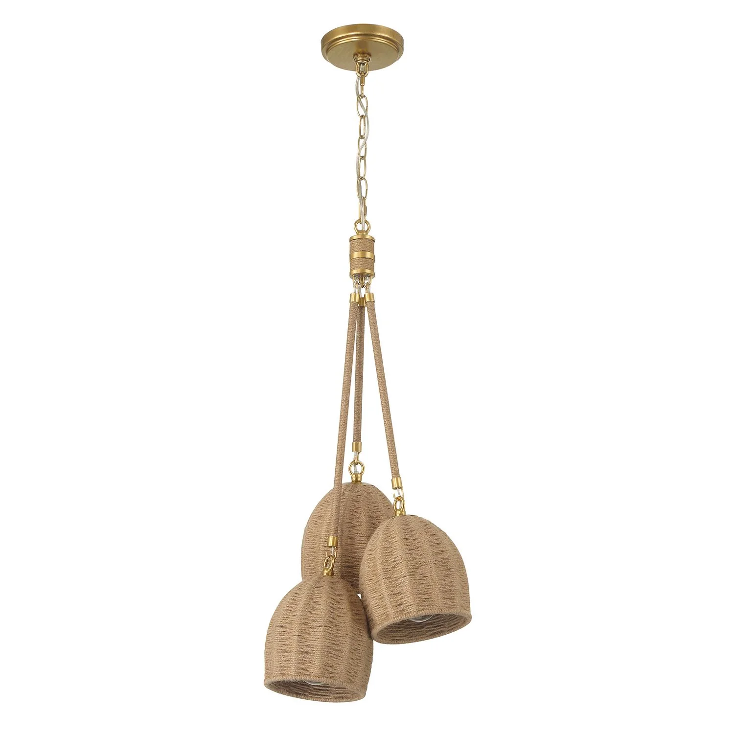 Crystorama Jace 11'' Led Soft Gold Pendant - Image 2