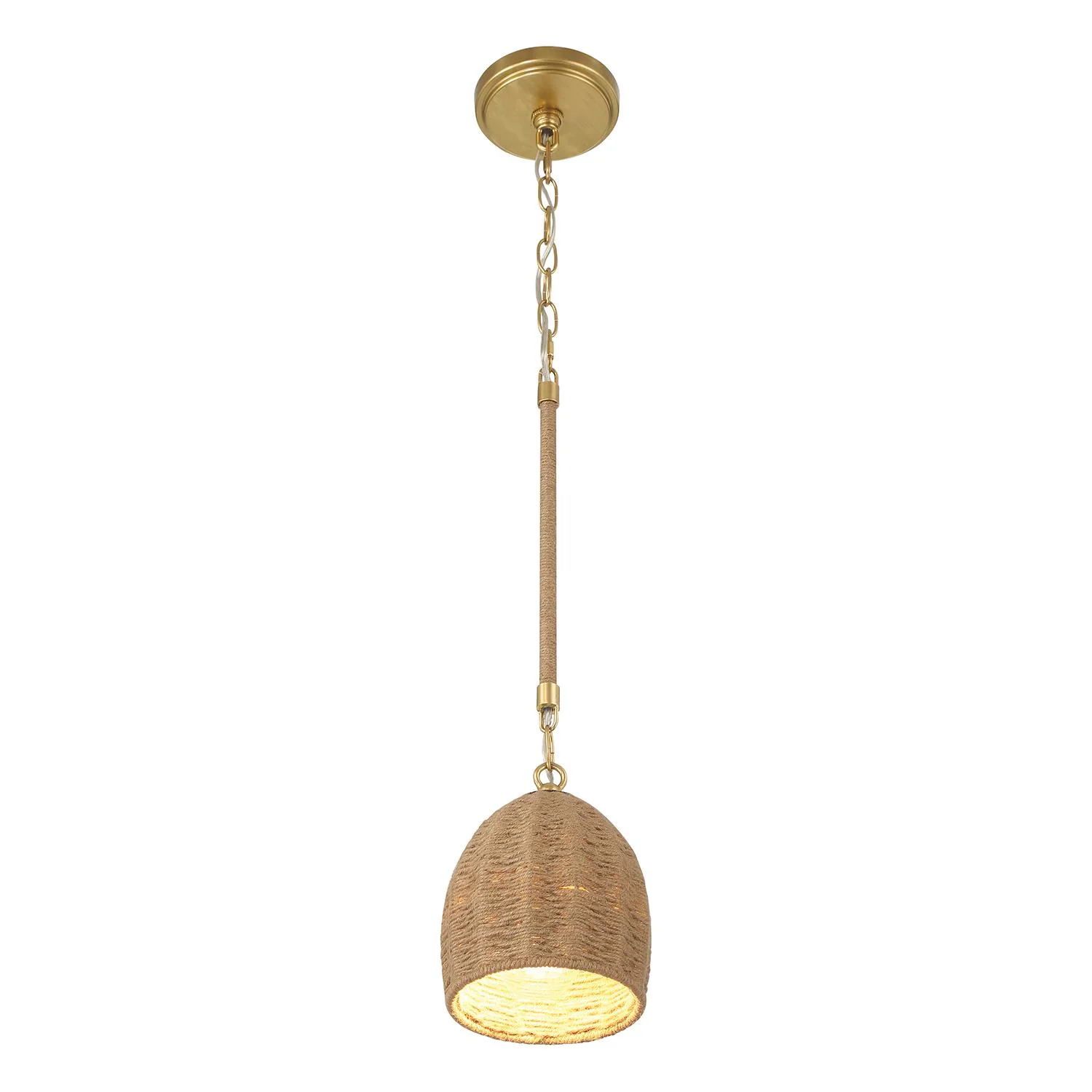 Crystorama Jace 6'' Led Soft Gold Pendant - Image 5