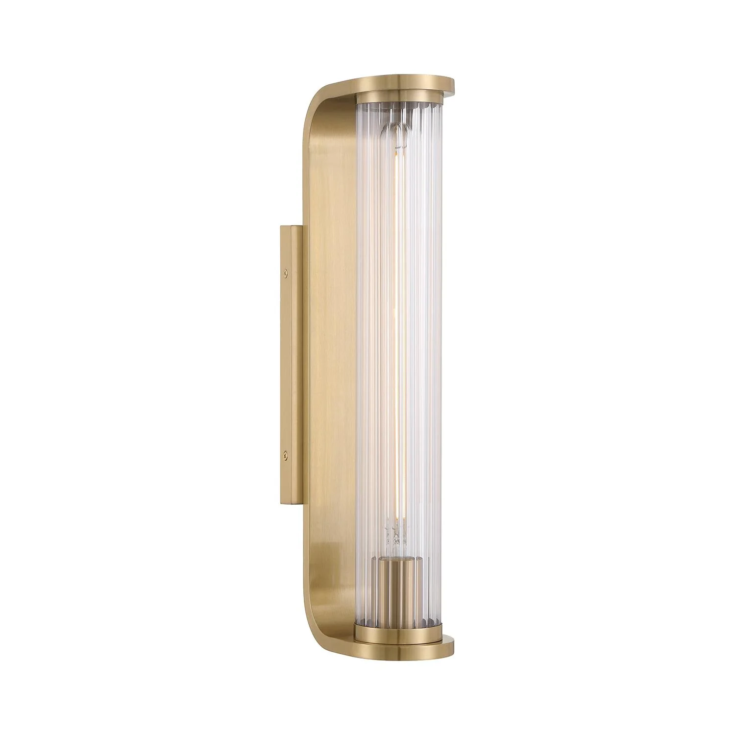 Crystorama Jarvis 4.25'' Led Aged Brass Sconce