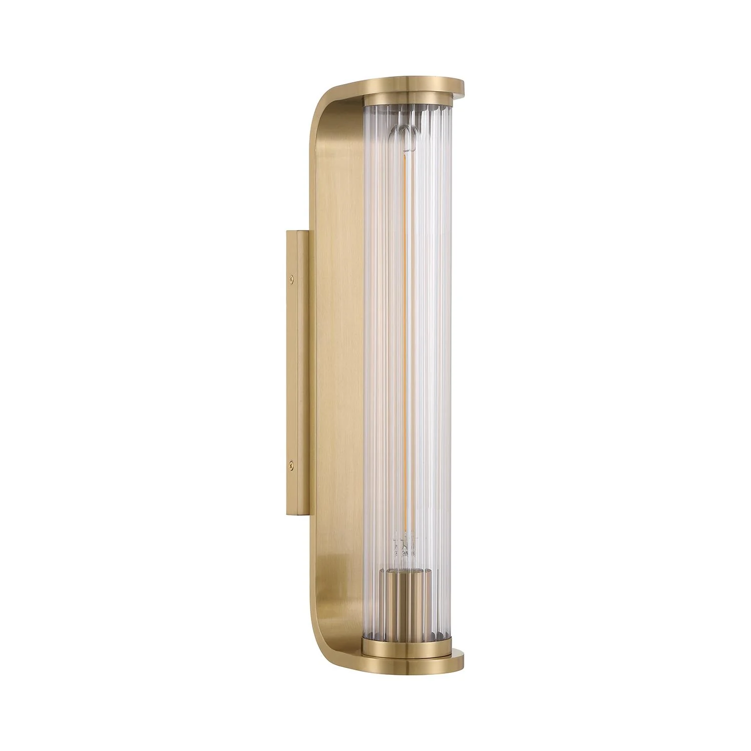 Crystorama Jarvis 4.25'' Led Aged Brass Sconce - Image 3
