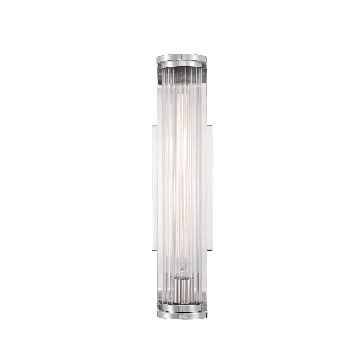 Crystorama Jarvis 4.25'' Led Polished Nickel Sconce - Image 2