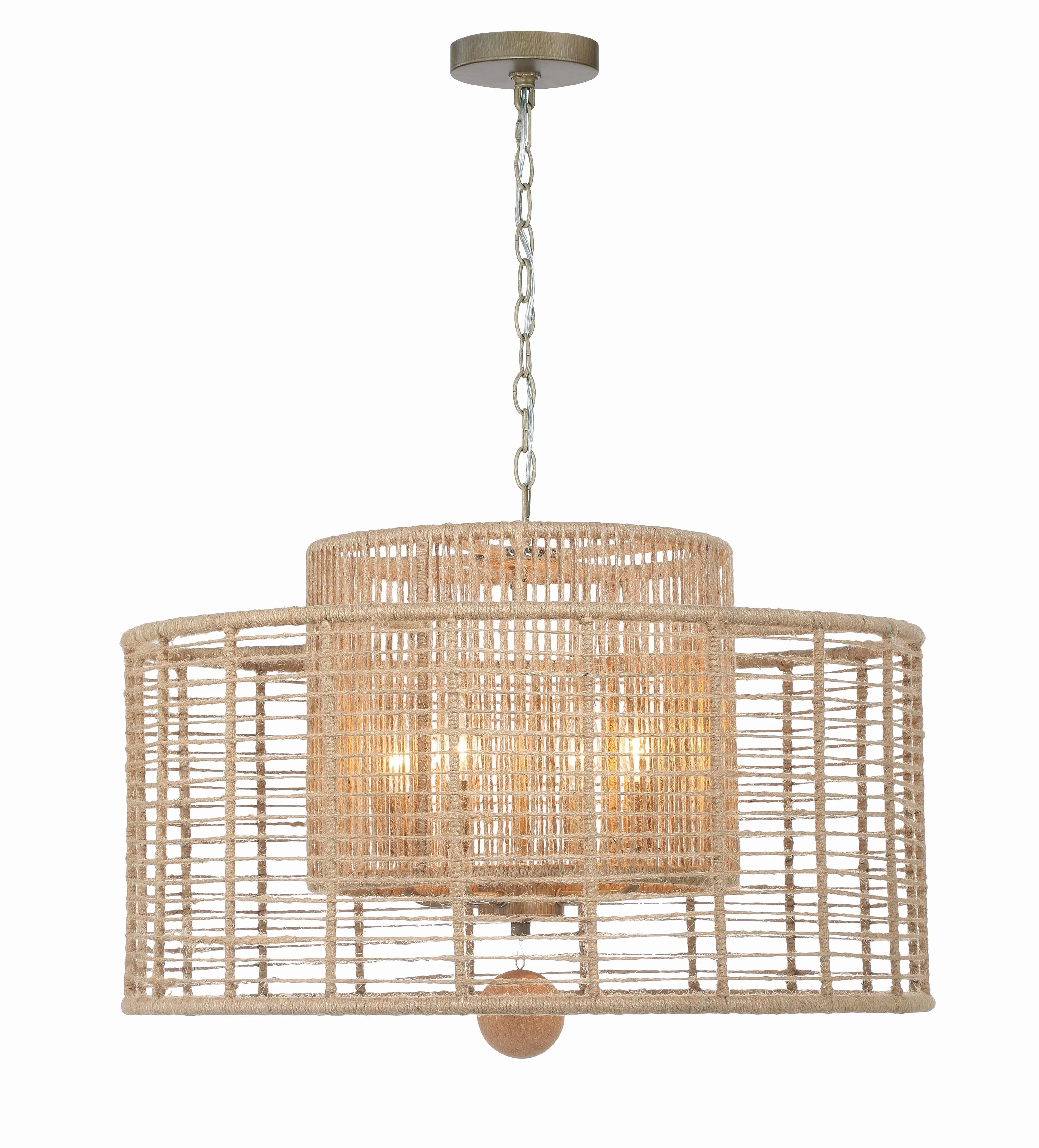 Crystorama Jayna 25'' Burnished Silver Chandelier - Image 2