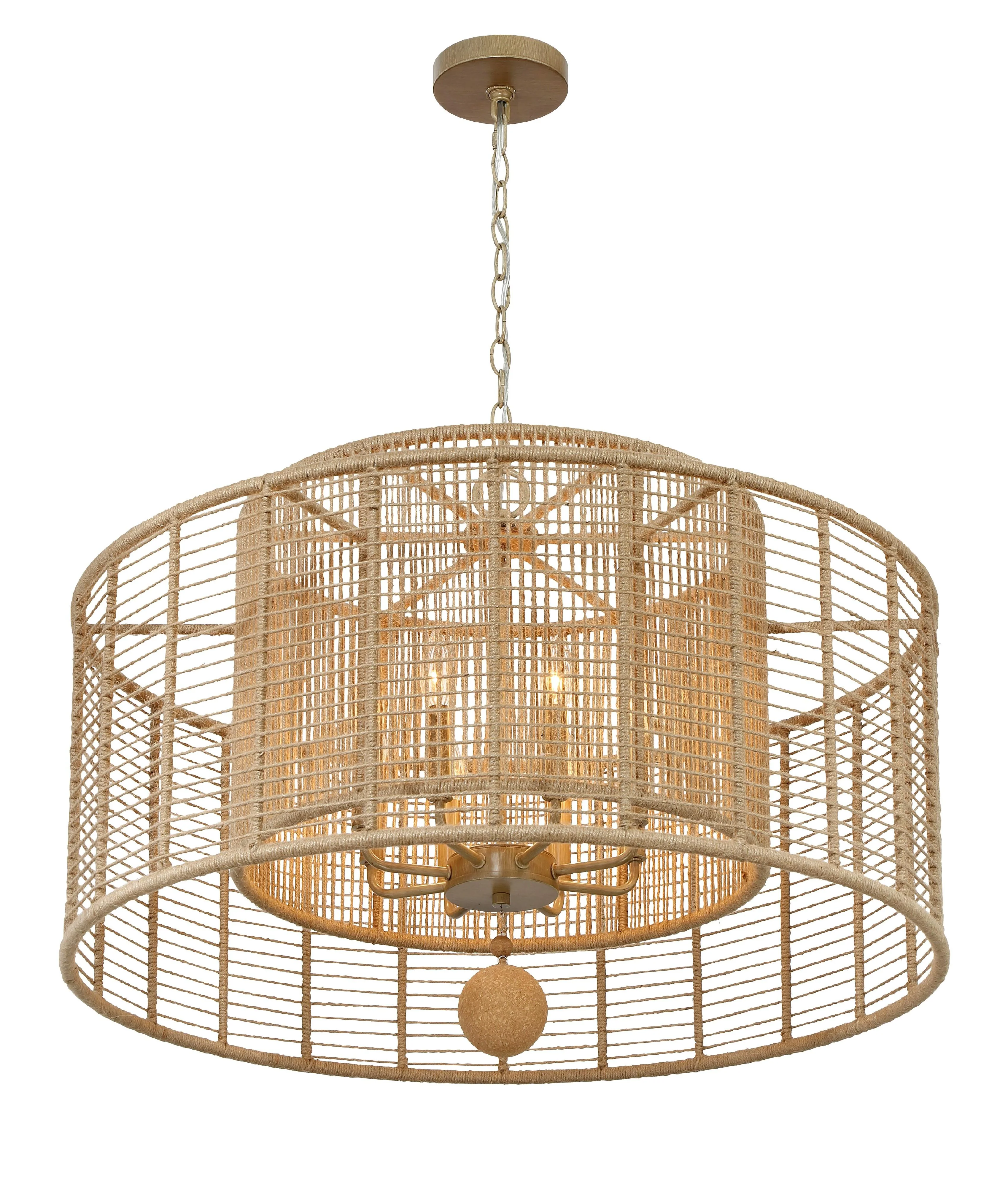 Crystorama Jayna 31.25'' Burnished Silver Chandelier - Image 8